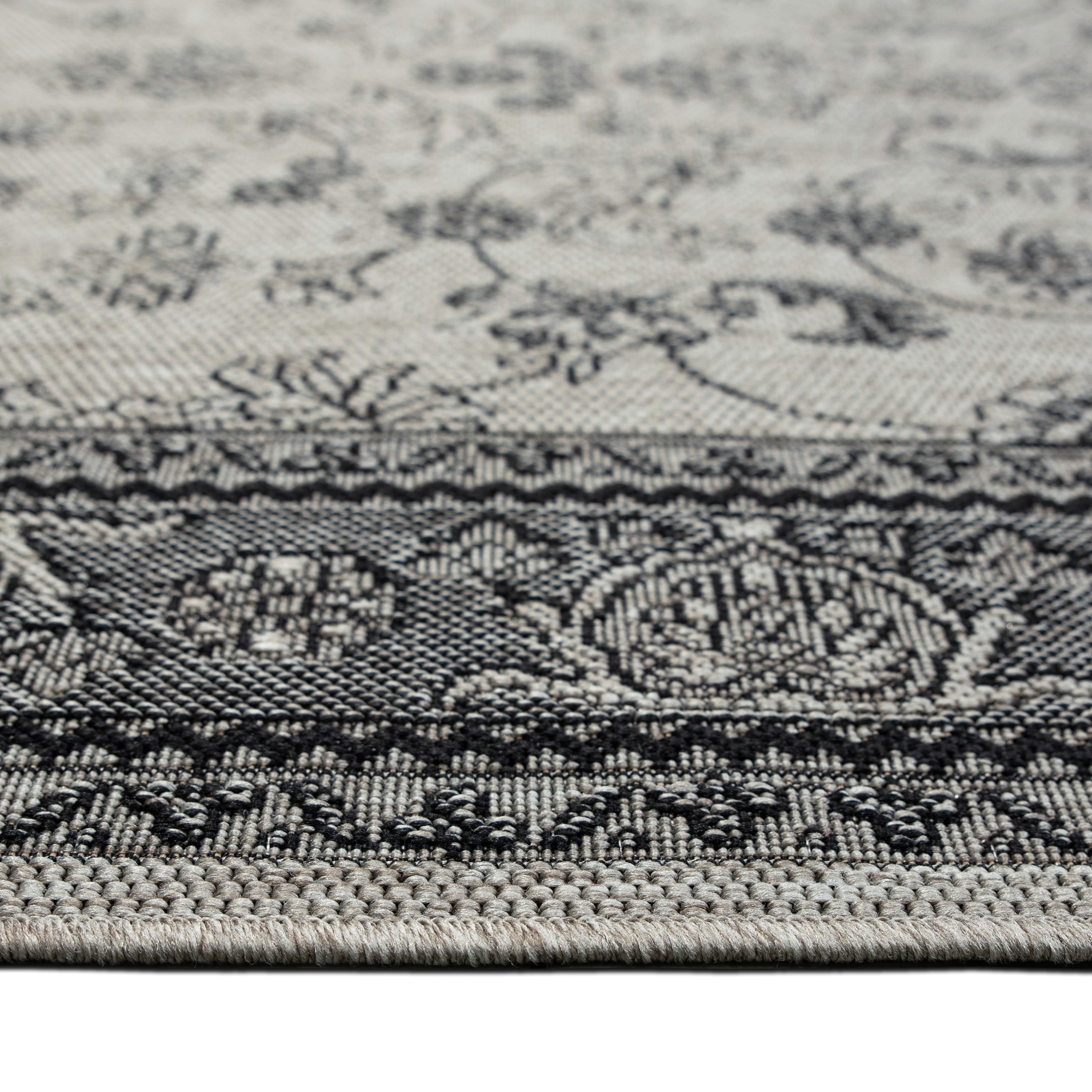 my home Teppich »Claren, auch für Balkon und Terrasse« rechteckig 3 mm Höhe In und Outdoorgeeignet, Orient-Design, Wetterfest & UV-beständig