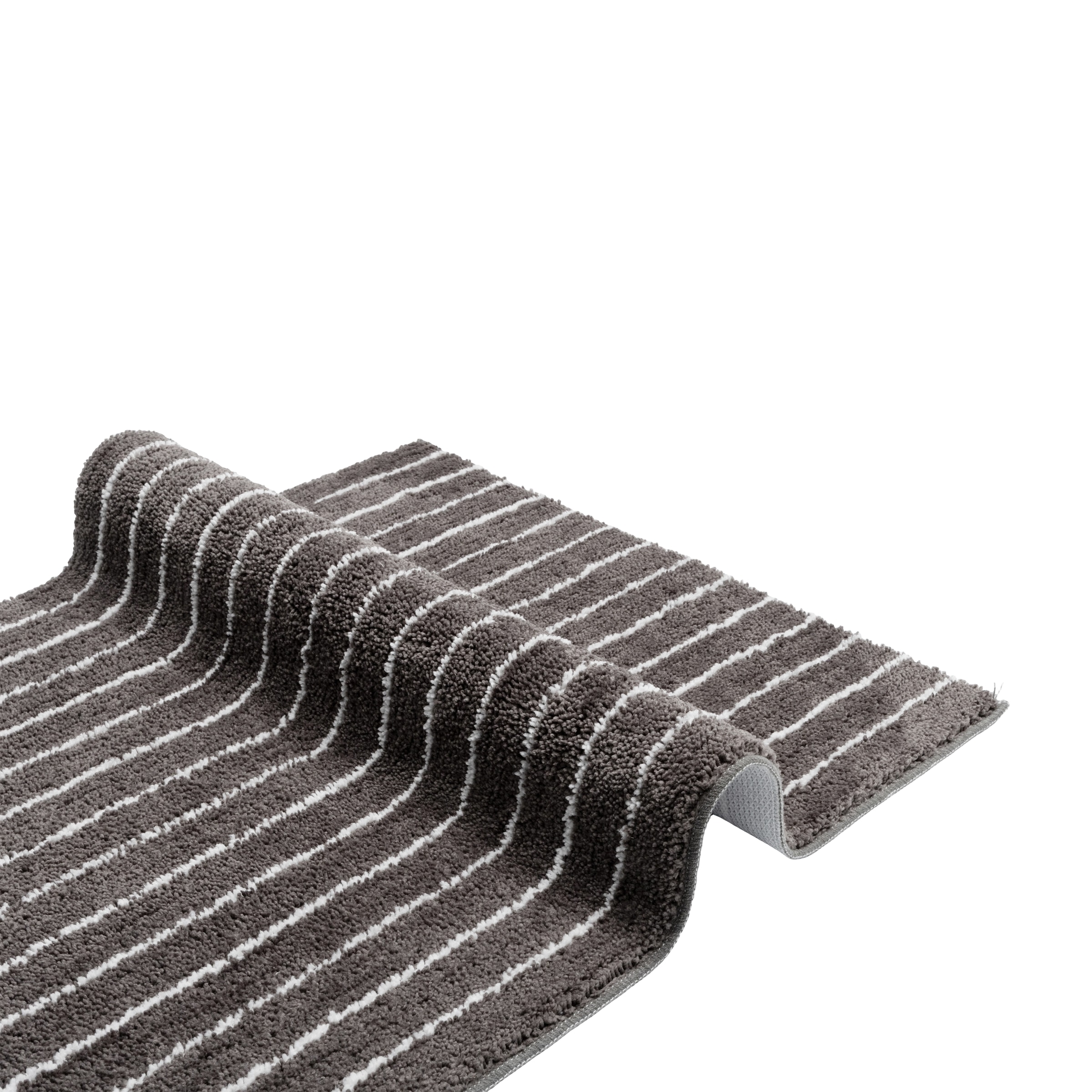 LeGer Home by Lena Gercke Badematte »Tamsin, Badvorleger, Badezimmer Teppich, Duschvorleger« Höhe 10 mm rutschhemmend beschichtet fussbodenheizungsgeeignet | schnell trocknend Streifen, modern