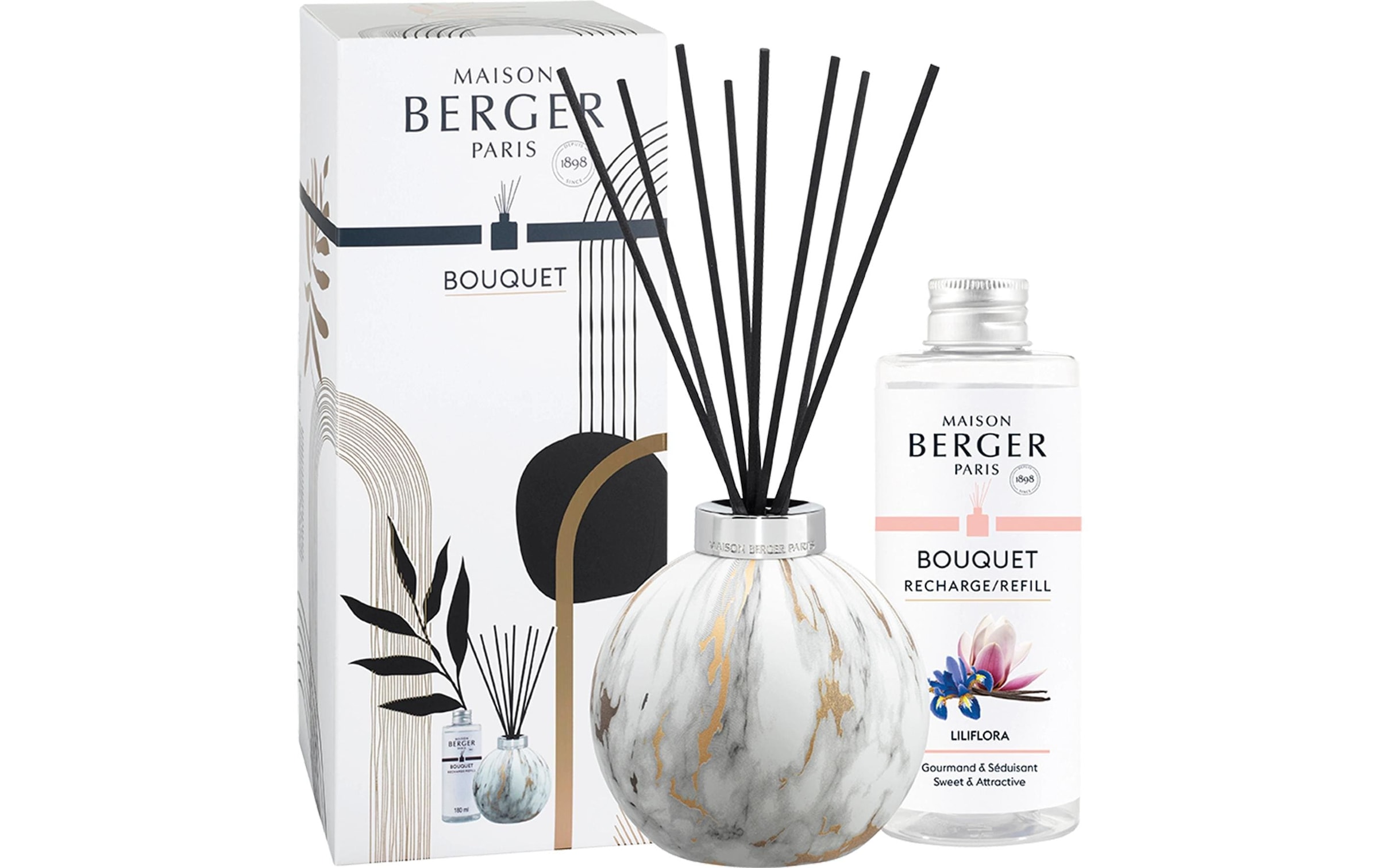   Duftstäbchen »Maison Berger Marbrure + 180 ml«