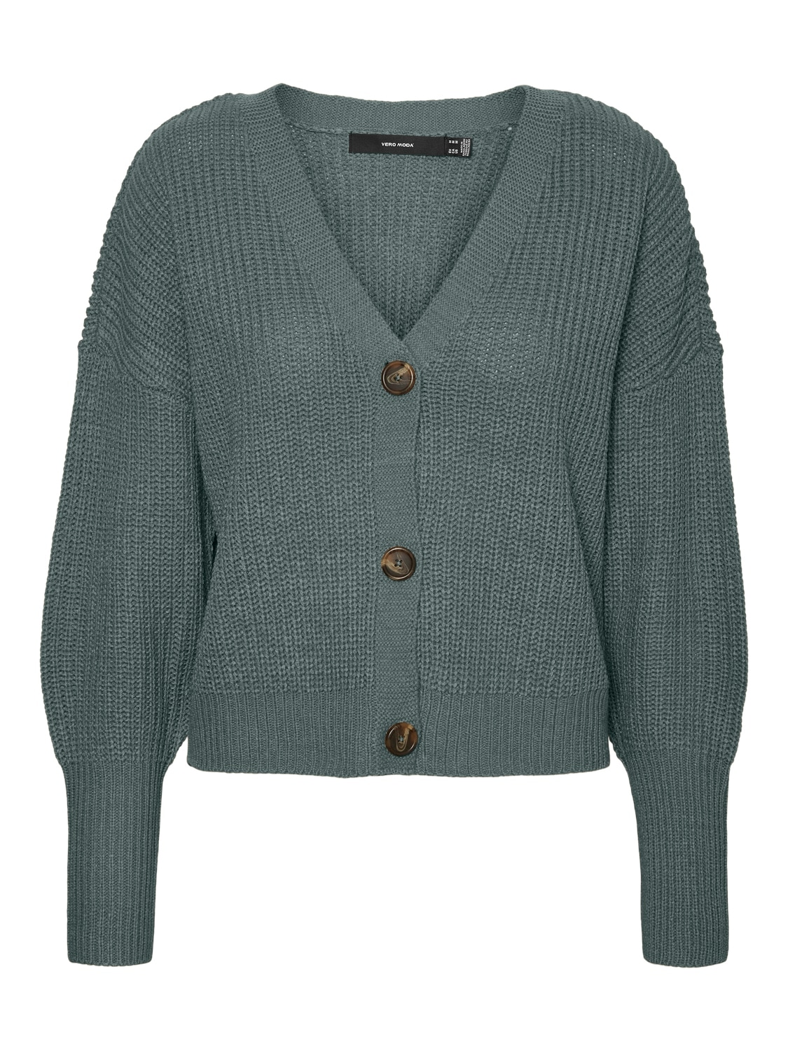 Vero Moda Veste en tricot »VMLEA LS V-NECK CUFF CARDIGAN NOOS« fibre synthétique, coupe régulière