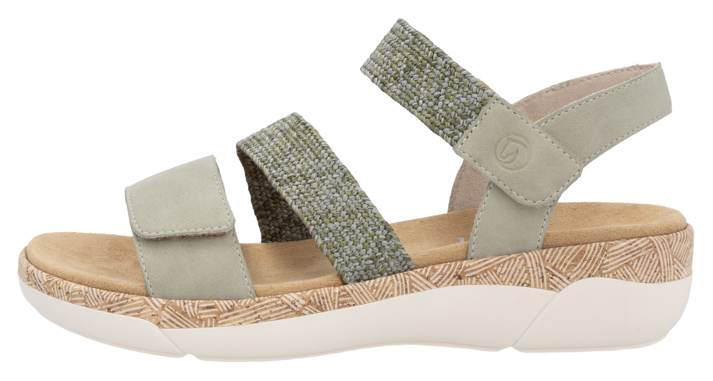 Remonte Keilsandalette  Riemchensandale, Bequemschuh, Sommerschuh mit Soft-Fussbett