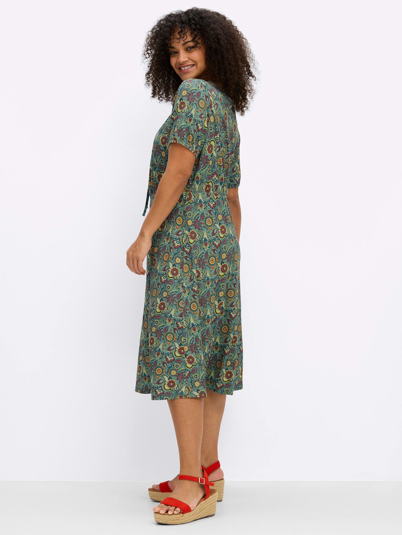 Sheego Jerseykleid »Jersey-Kleid«