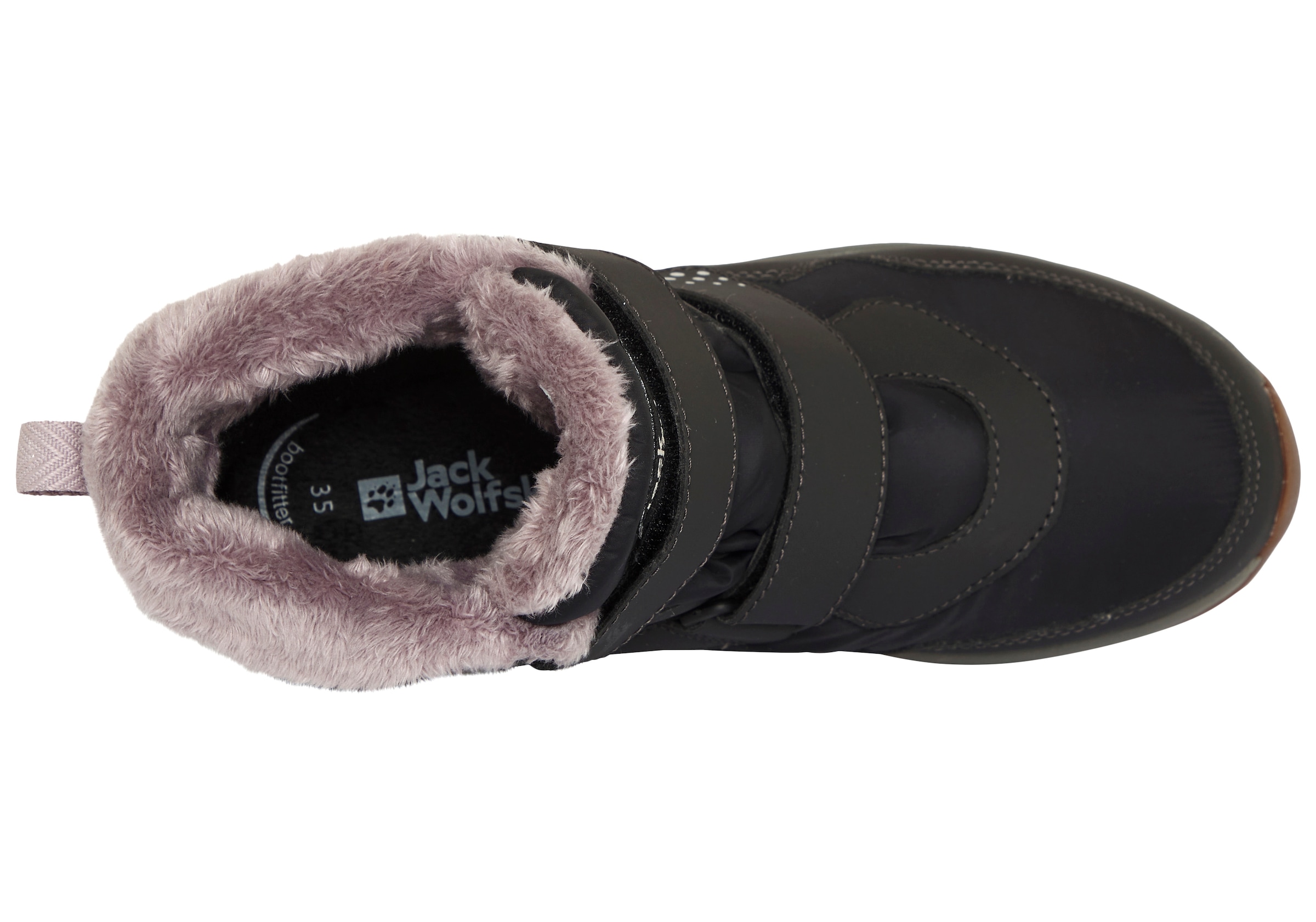 Jack Wolfskin Bottes d'hiver »POLAR BEAR-G TEXAPORE MID VC K«  Bottes de neige, bottes d'hiver, chaussures d'hiver, imperméables et doublées