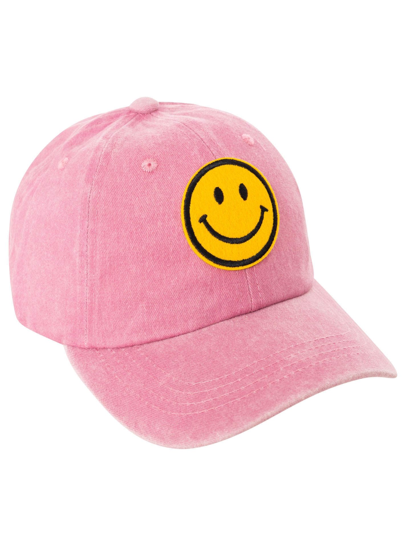 Zwillingsherz Casquette de baseball »"Face"« mit fröhlichem Patch, justierbar