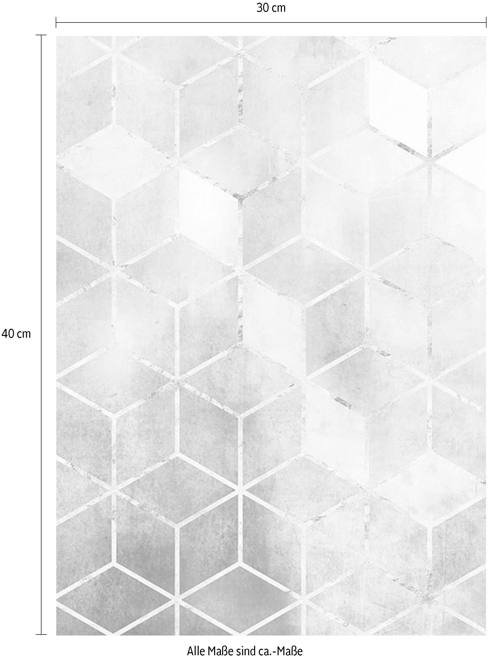 Komar Image »Mosaik Verde« 1 cuis tlg. Wandbild zur Dekoration - ohne Rahmen