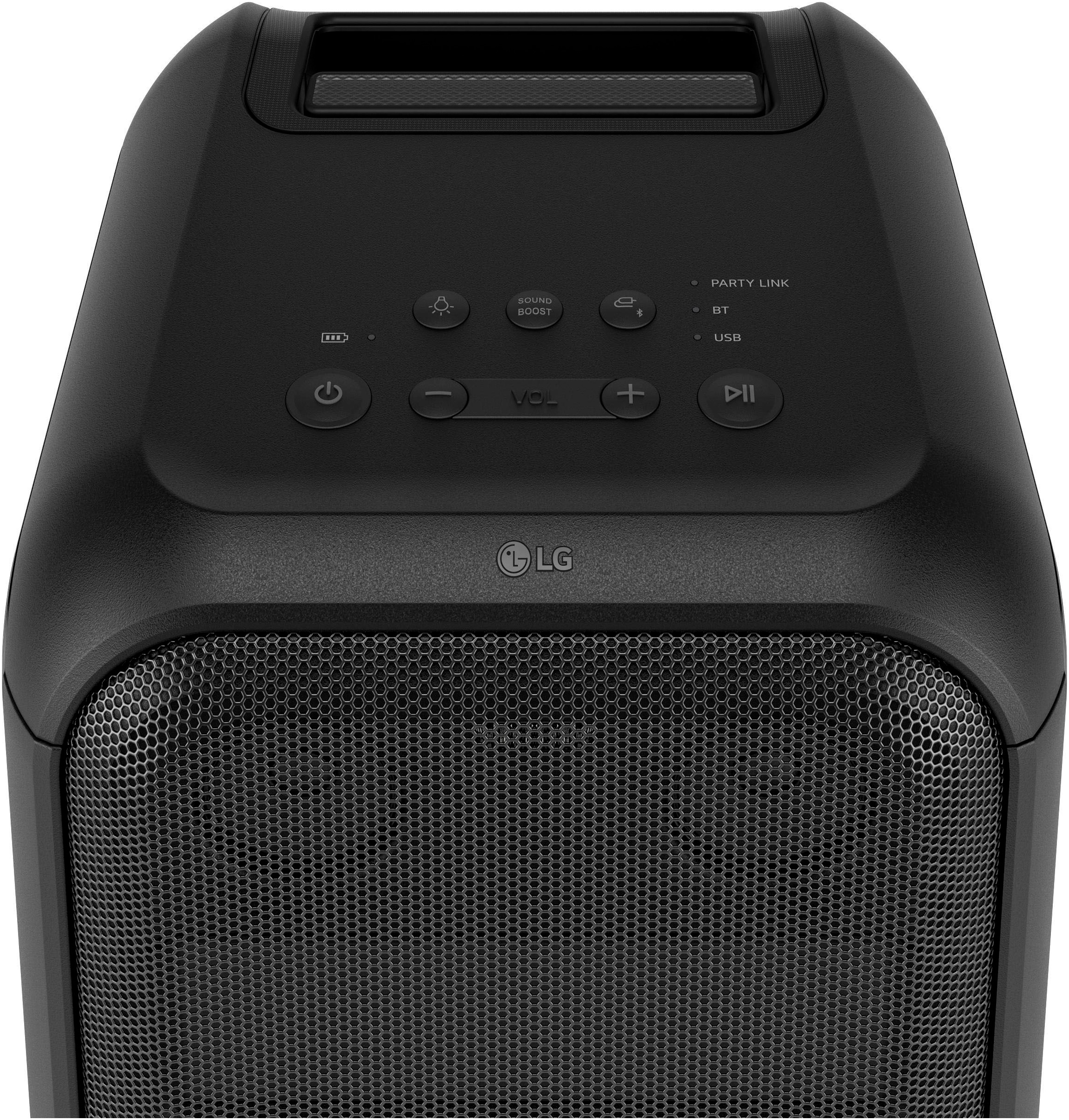 LG Party-Lautsprecher »XBOOM DXL7T« 2.1 (Bluetooth 2.1 Soundsystem | App-Steuerung | Beleuchtungseffekte | DJ-Funktionen | Equalizer | Karaoke-fähig | Multipoint Anbindung | Wireless Party Connect 250 W)