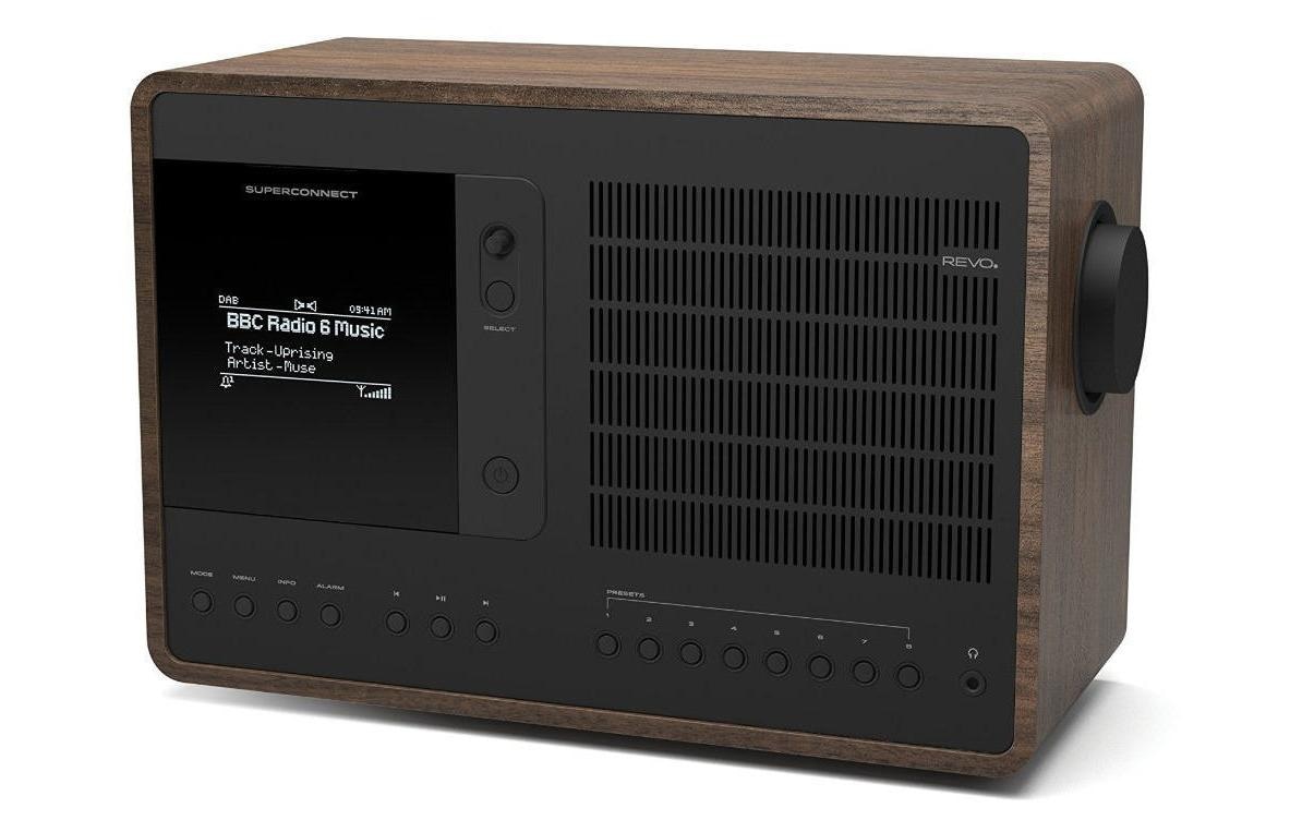 Revo Radio »SuperConnect Walnuss/Schwarz« ( )