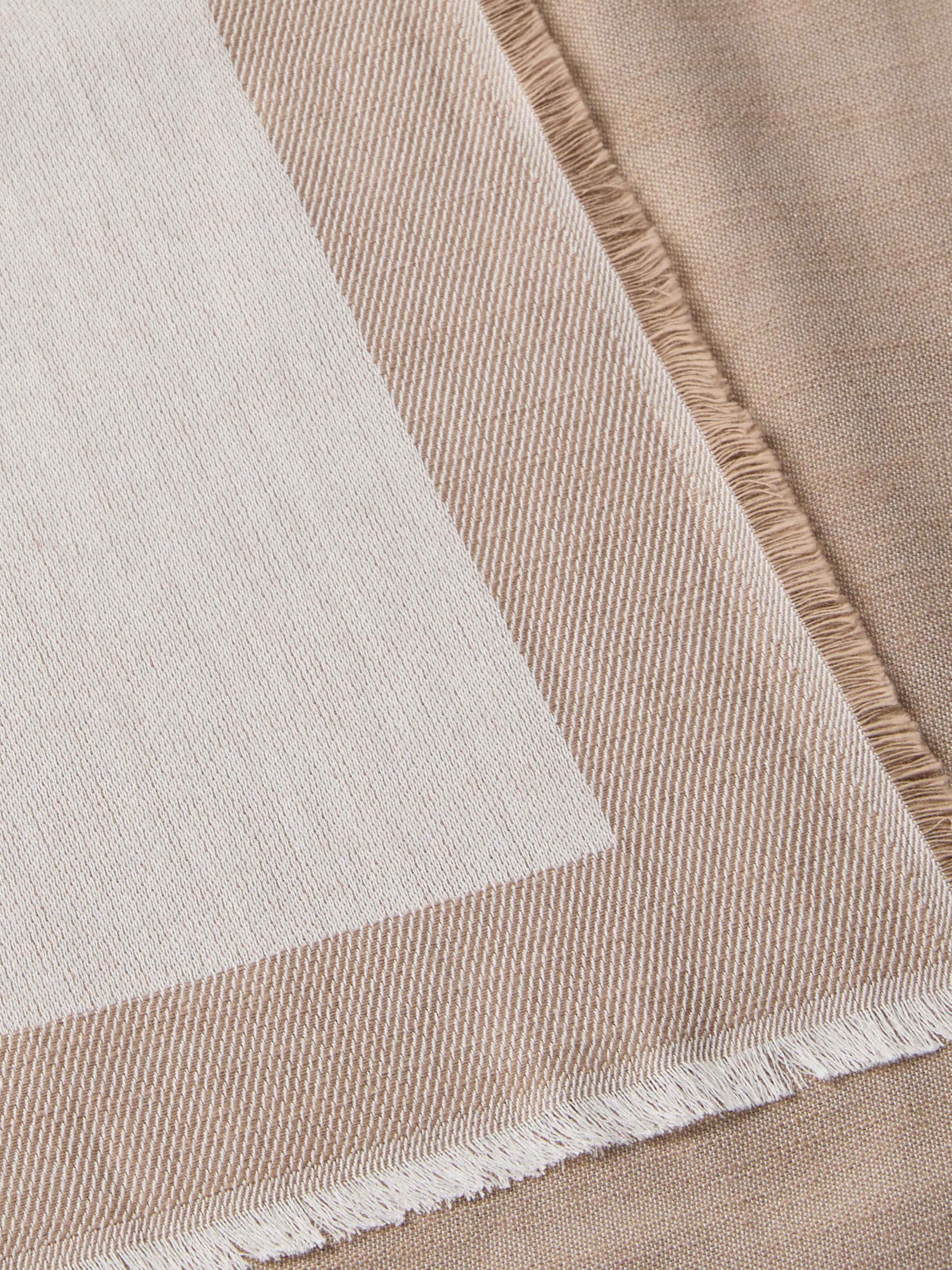 Calvin Klein Foulard de mode »CALVIN CHAMBRAY SQUARE SCARF« Mit Markenlabelemblem
