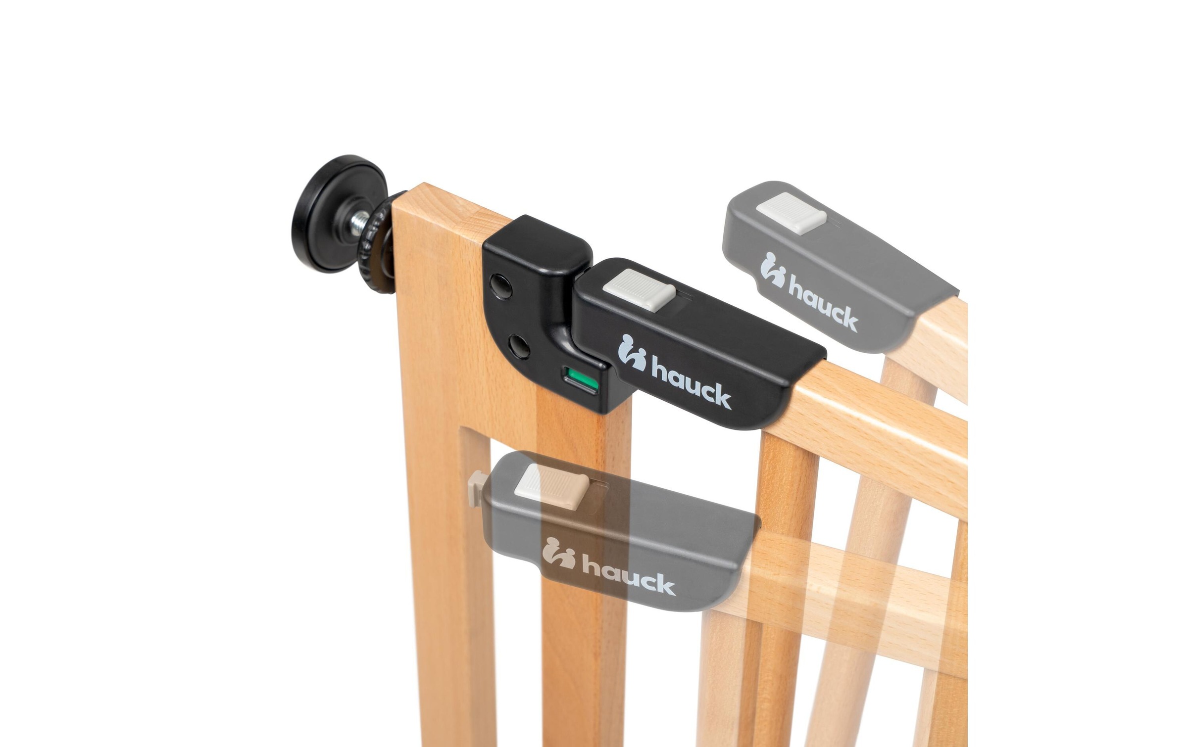 Hauck Türschutzgitter »Clear Step Easyclose Eco 75 cm - 110 cm«