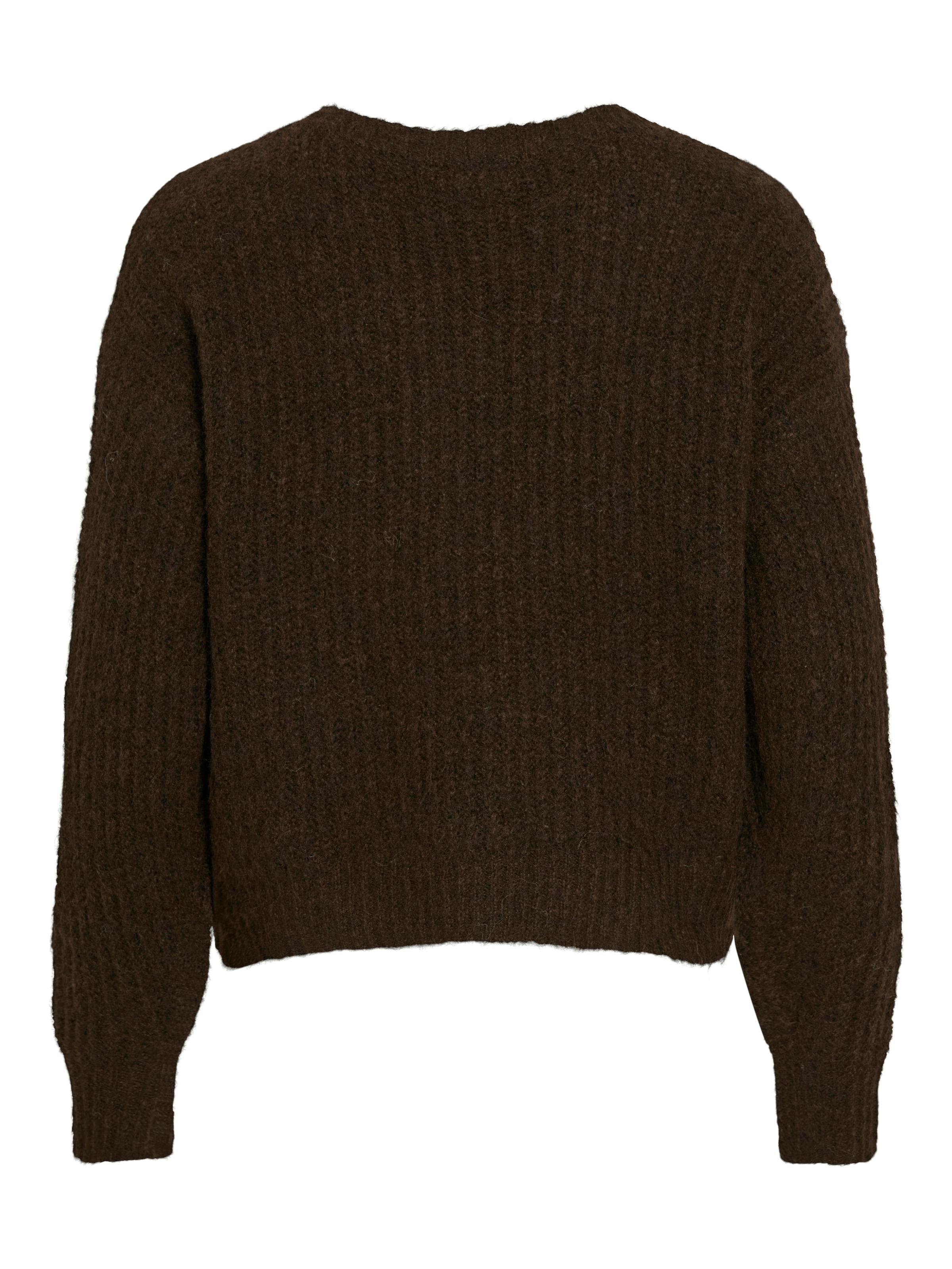 Vila Pull col V »VILAMPE V-NECK L/S KNIT TOP-NOOS« mélange de matériaux, coupe régulière