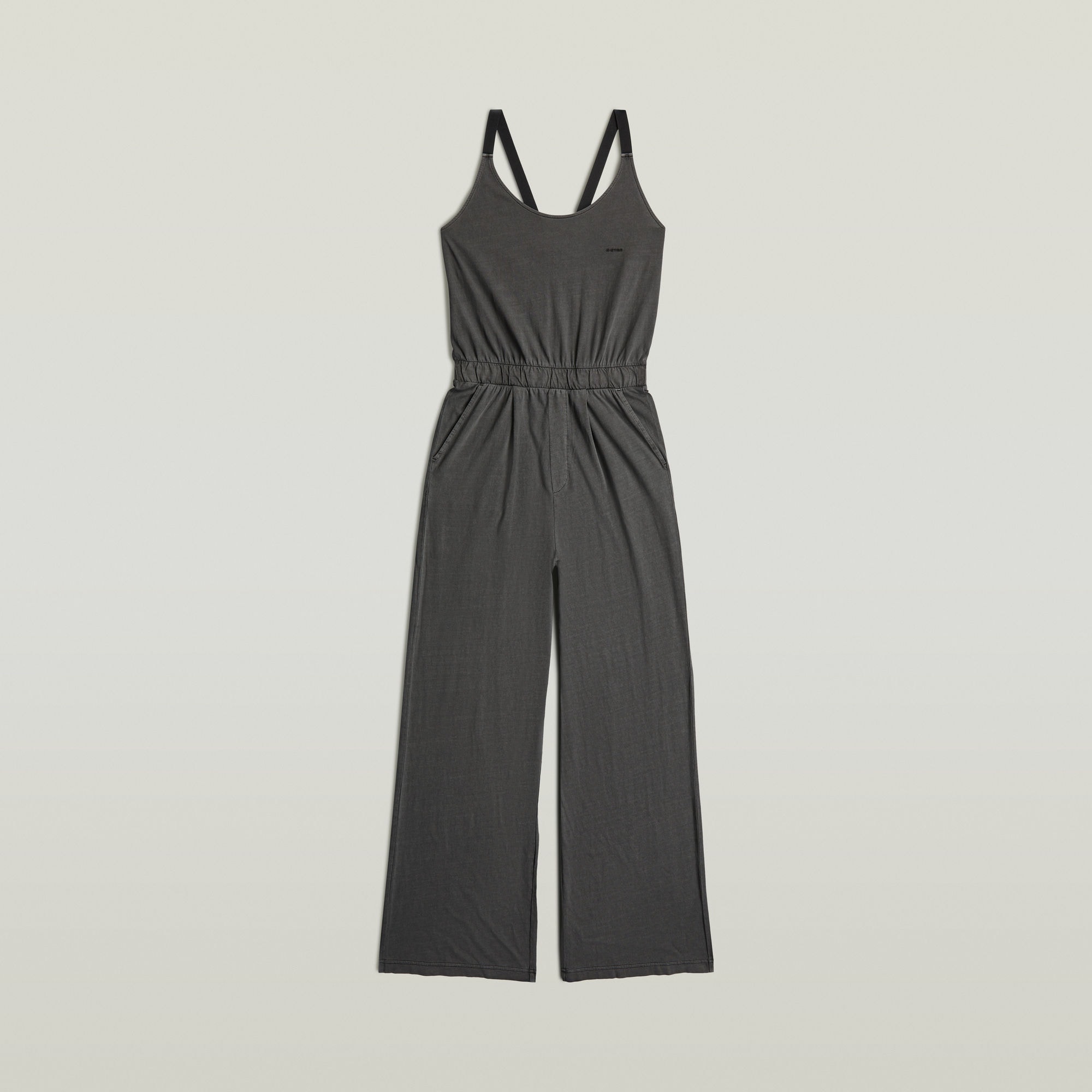 G-STAR Jumpsuit »Strappy Jumpsuit wmn« avec ceinture élastique, coupe Wide Leg