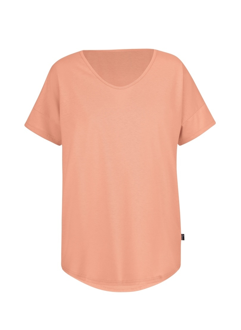 Trigema T-shirt »TRIGEMA Oversized T-Shirt mit V-Ausschnitt« 1 cuis