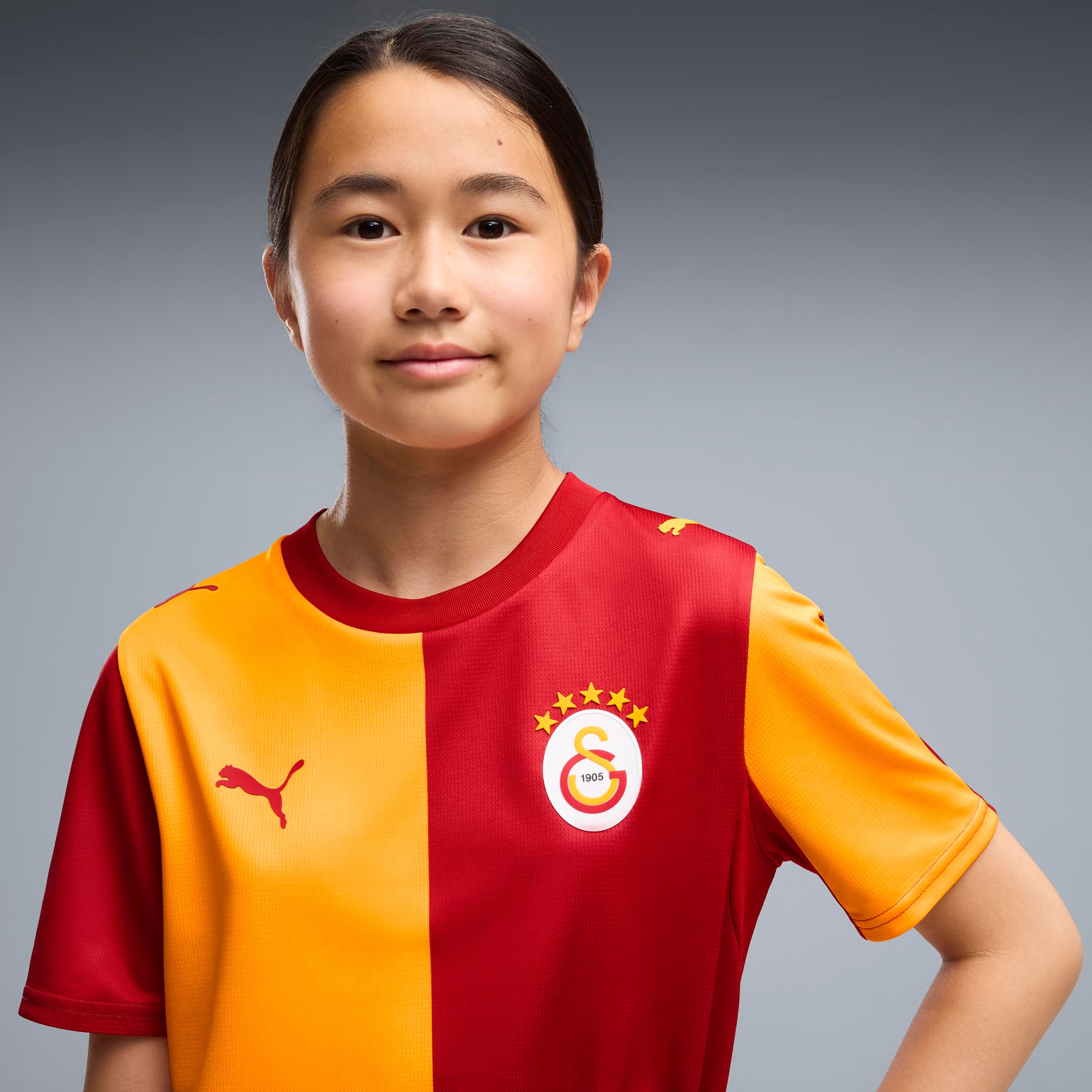 PUMA Maillot de foot »GSK HOME JERSEY REPLICA JR« pour enfants, pour activités sportives, sensation de légèreté