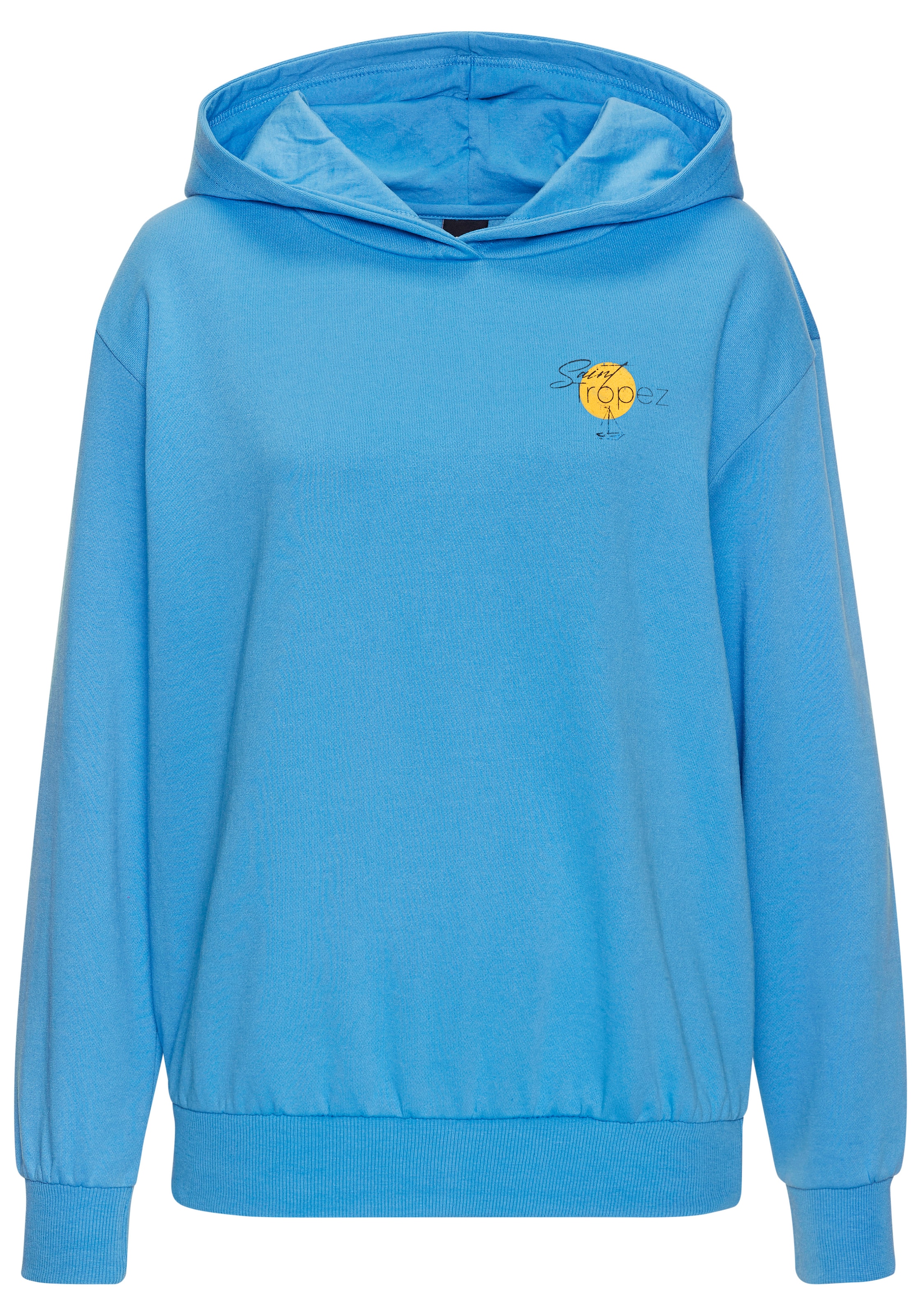 Bench. Kapuzenpullover mit grossem Printdruck auf dem Rücken, Loungewear
