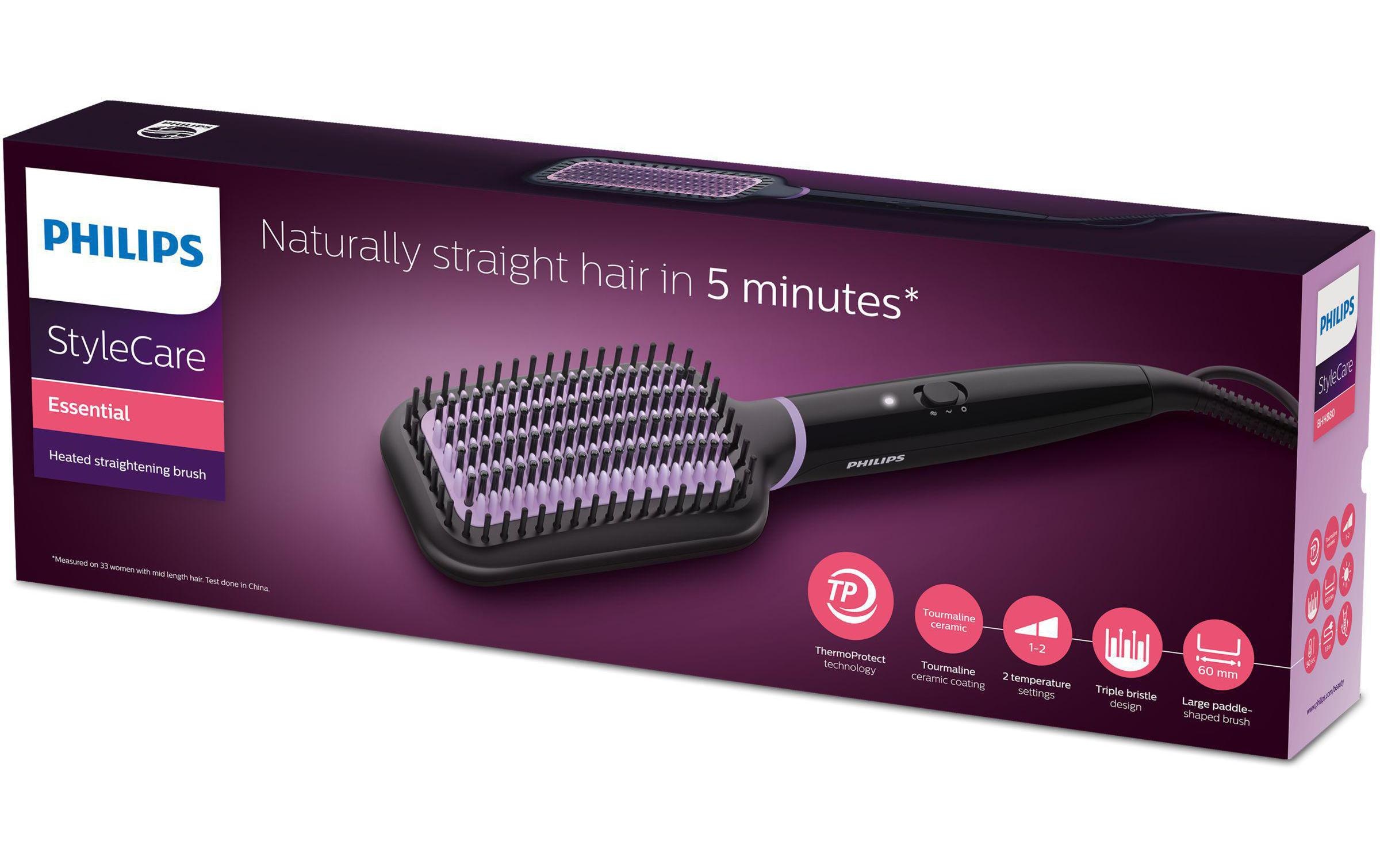 Philips Brosse à lisser les cheveux »BHH880/00« LED-Temperaturanzeige, Glätten, Bürsten