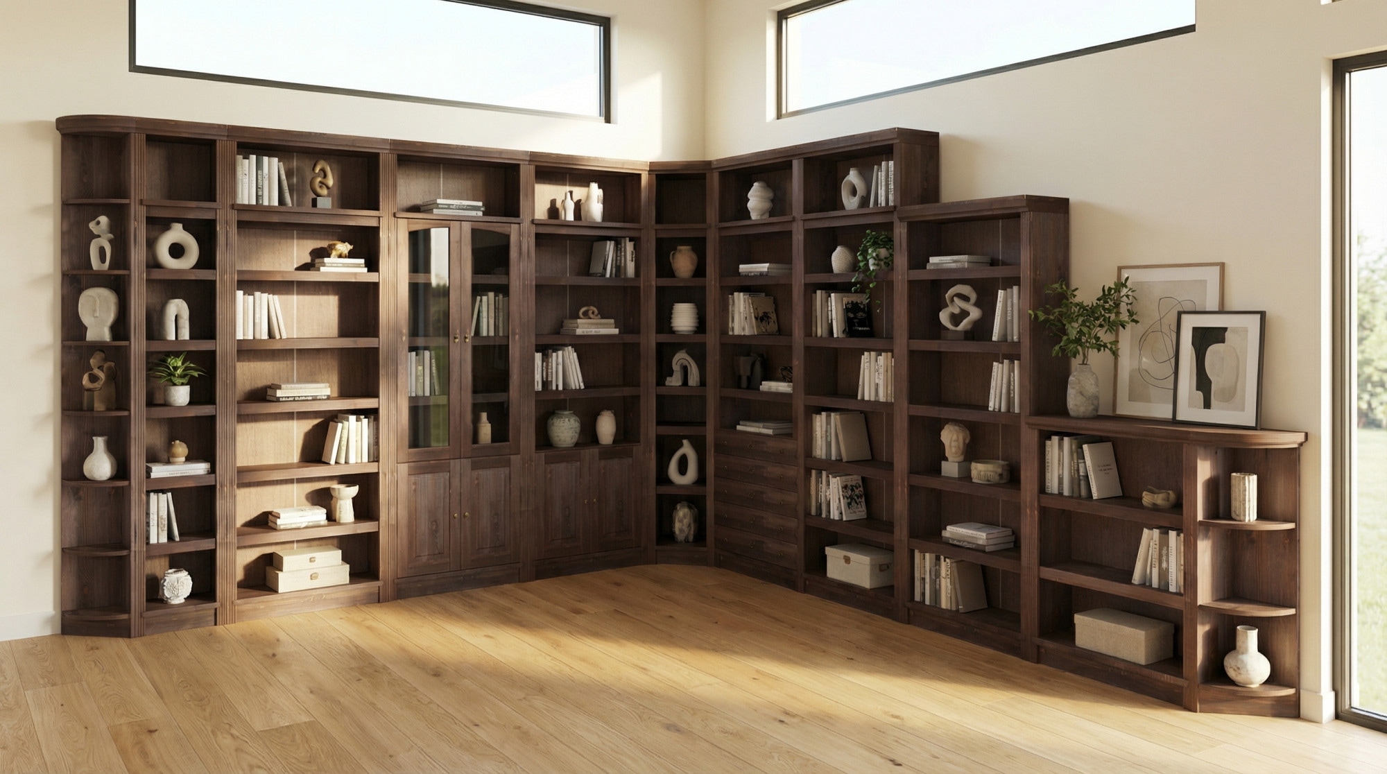 GOODproduct Bücherregal »Soeren Regal B/T/H: 80/29/185 cm, 6 Fächer« aus massiver Kiefer, FSC®-zertifiziert