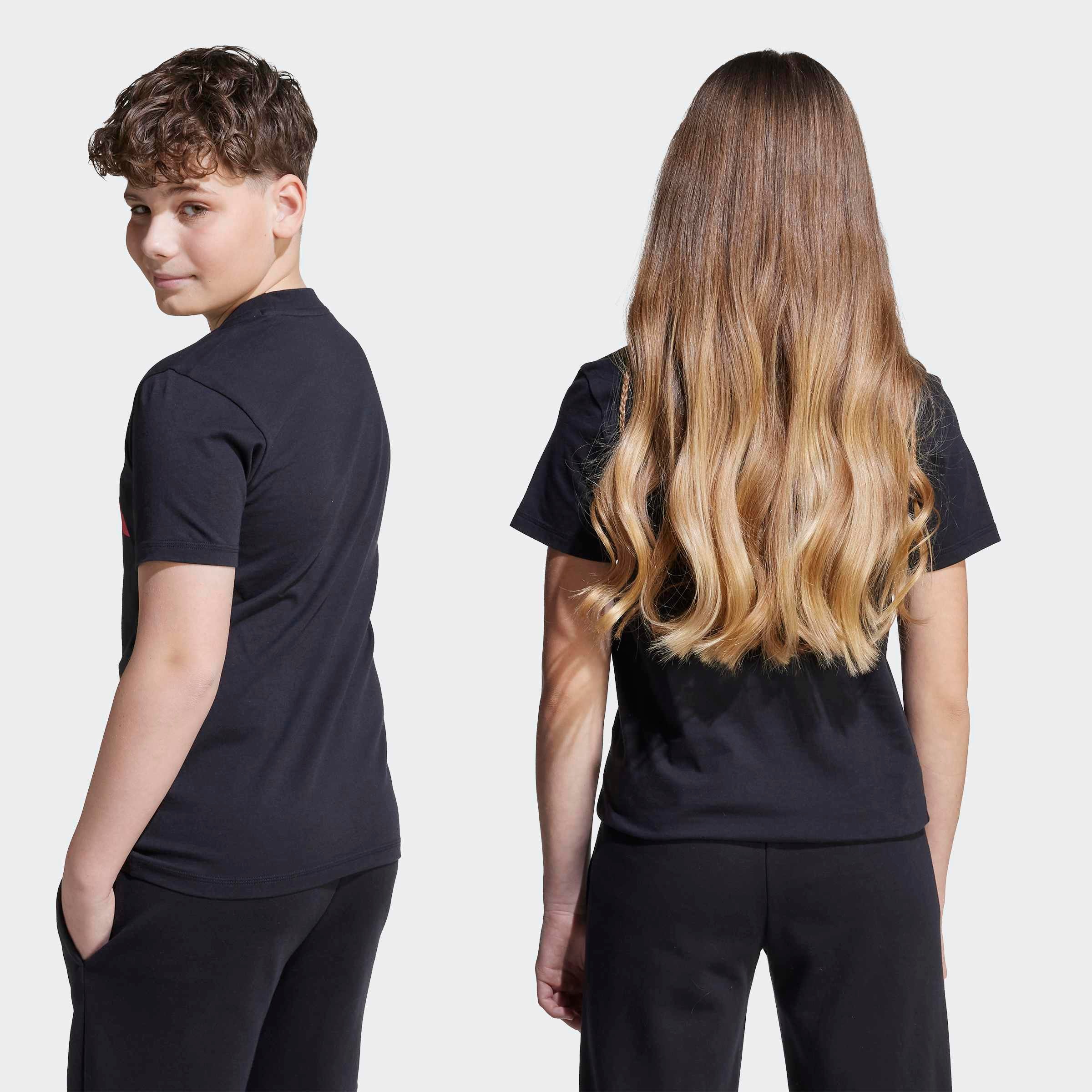 adidas Sportswear T-shirt »ESSENTIALS KIDS« für Kinder und Teens, mit Rundhalsausschnitt, aus 100 % Baumwolle