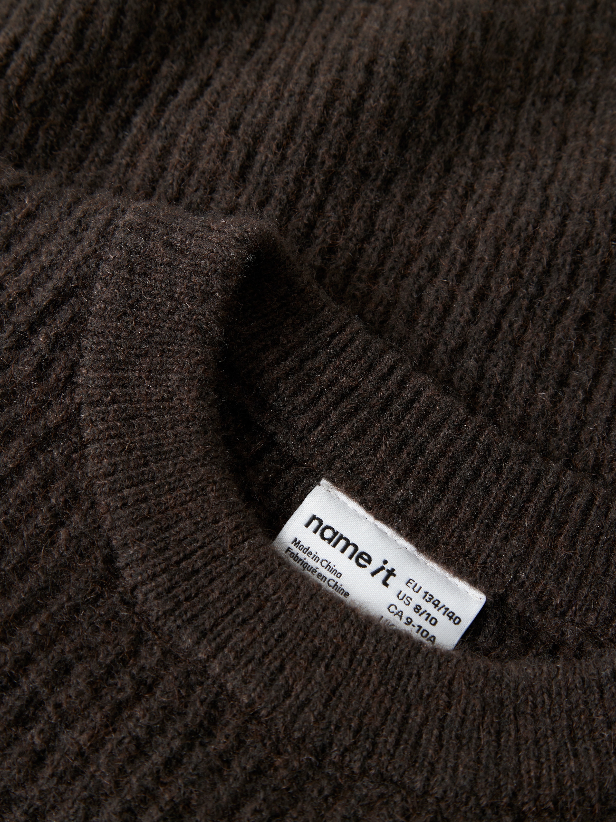 Name It Strickpullover »NKFHOLLY LS BOXY SHORT KNIT NOOS«