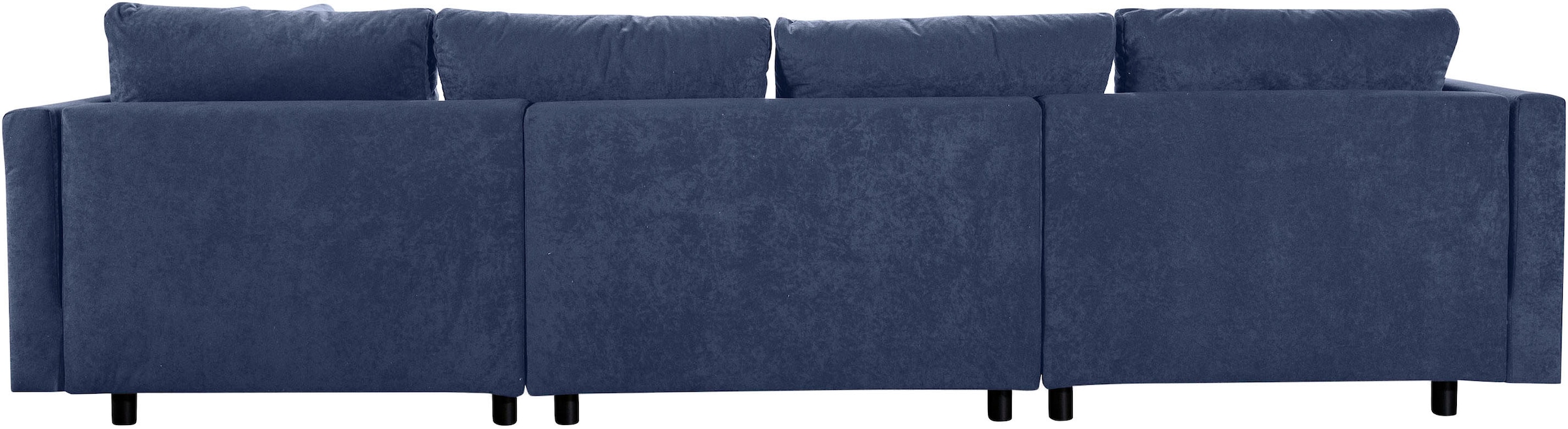 COLLECTION AB Wohnlandschaft »Toni U-Form, B: 298 cm« mit Hocker & 3 Zierkissen, Federkern