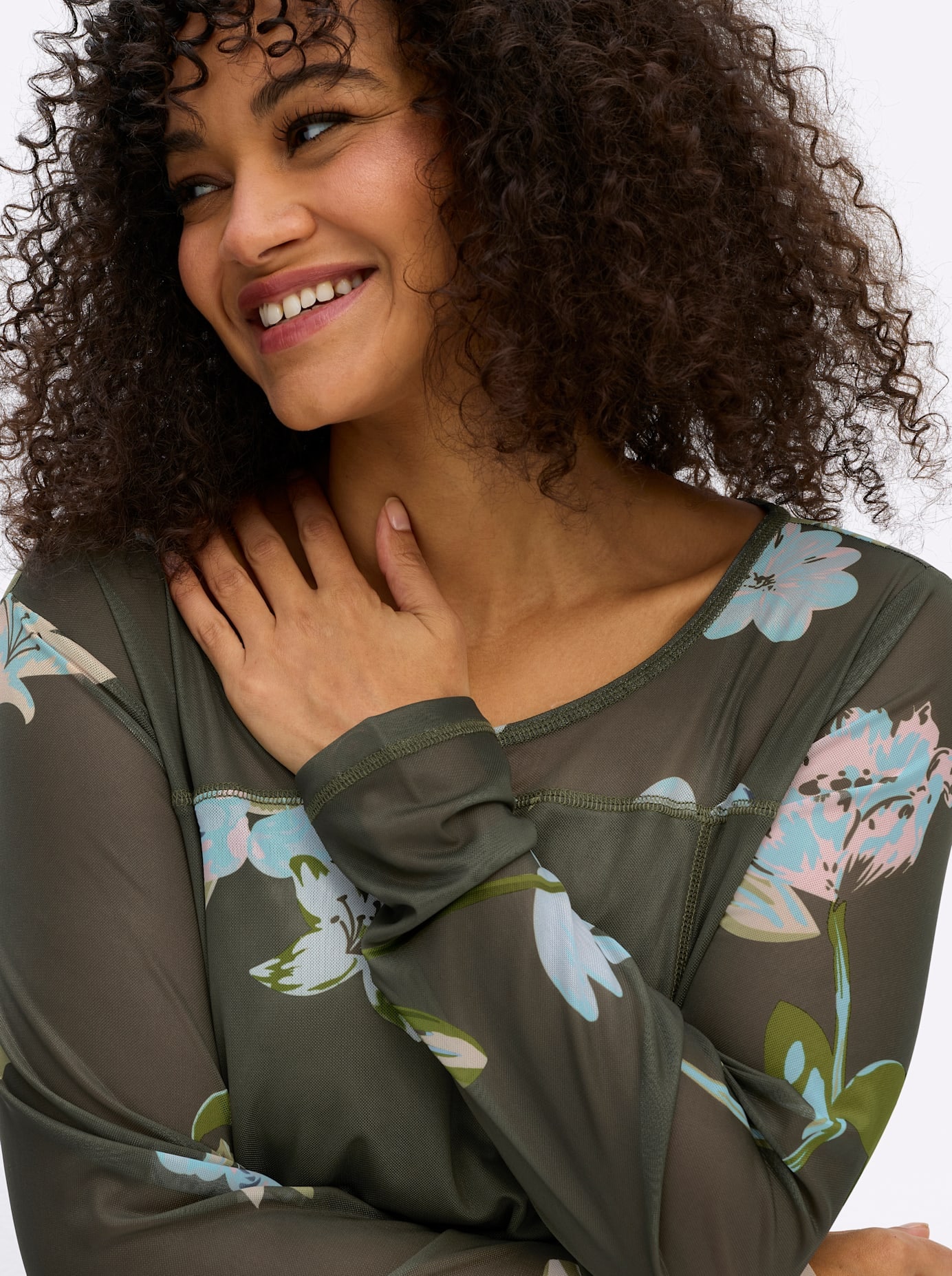 sheego by Joe Browns T-shirt à manches longues »Langarm-Shirt« 1