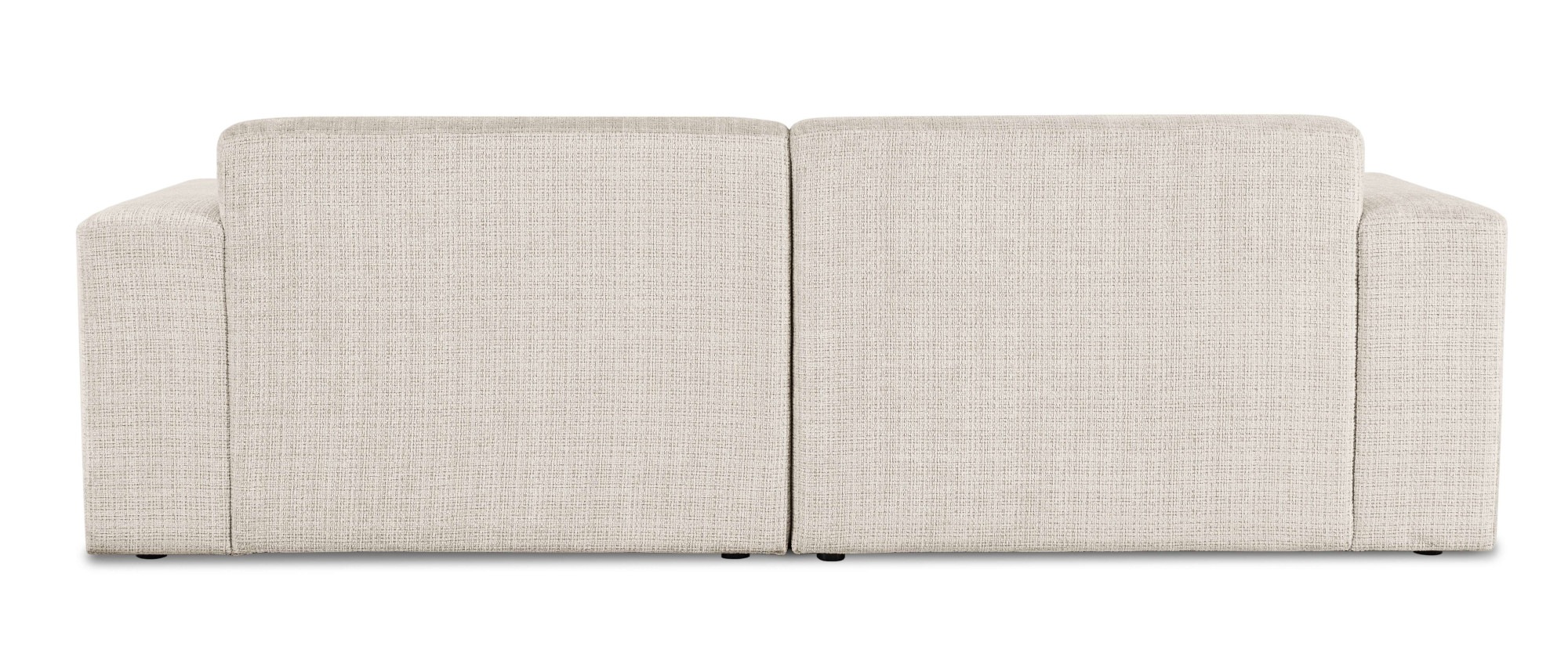 GOODproduct 3-places »Koa, 228 cm, Modulsofa in Cord, Chenille, Struktur, Webstoff« Designsofa, weicher Lounge-Sitzkomfort, Welleunterfederung, bodentief