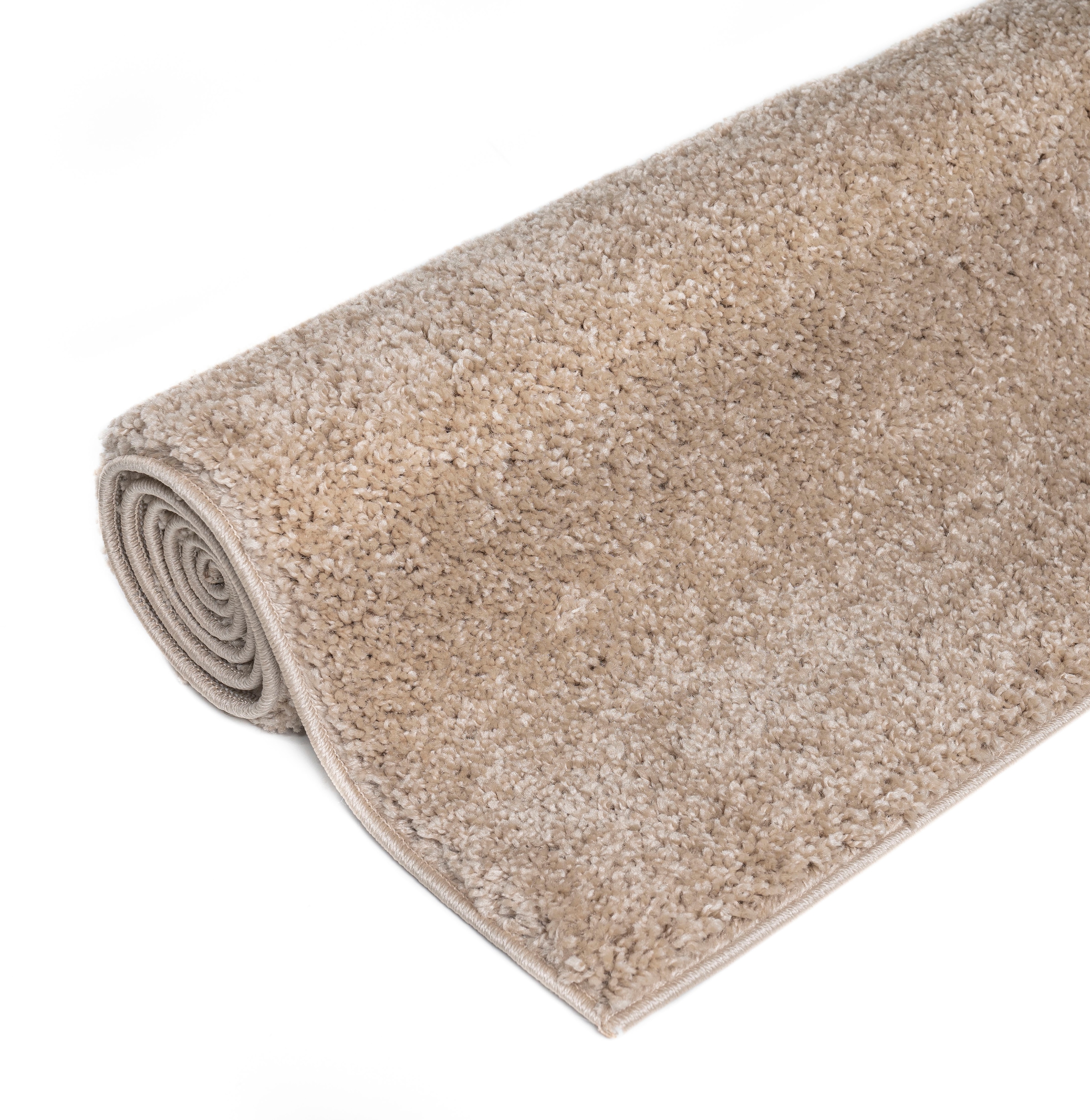 Bruno Banani Chemin de table »Shaggy Soft« Rectangulaire 30 mm Höhe Couloir, pont, tissé, uni, particulièrement doux