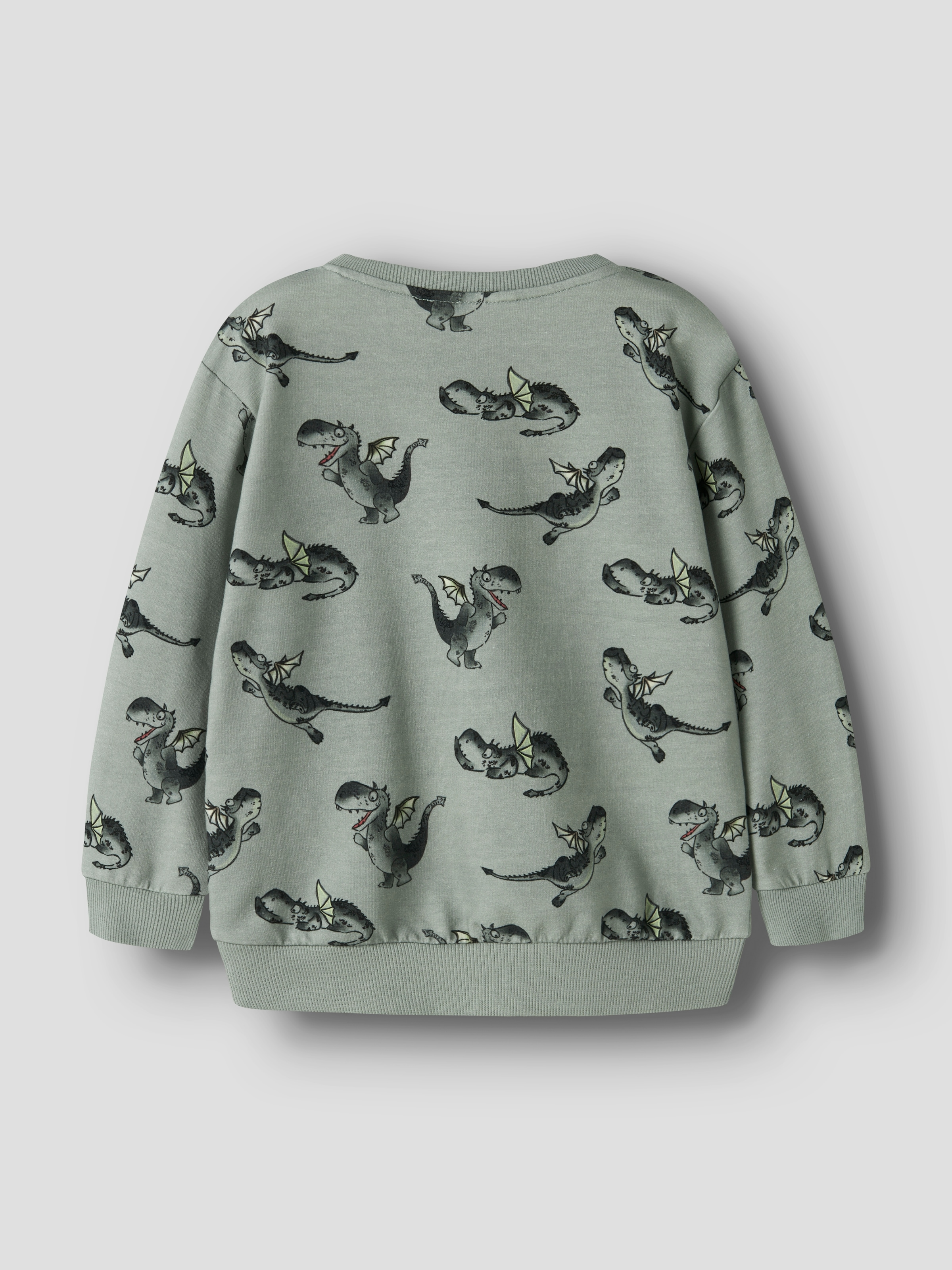 Name It Sweatshirt »NMMKASSE LS NREG SWEAT UNB«, Baumwollmischung, regular fit
