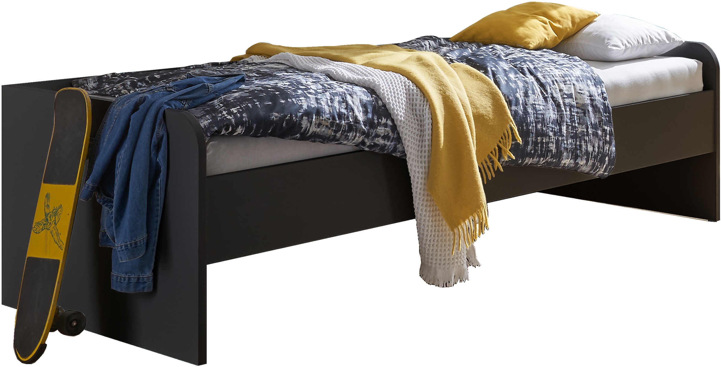 Begabino Sommier »Karla Einzelbett, Jugendbett« 90x200 cm, lit en 3 coloris