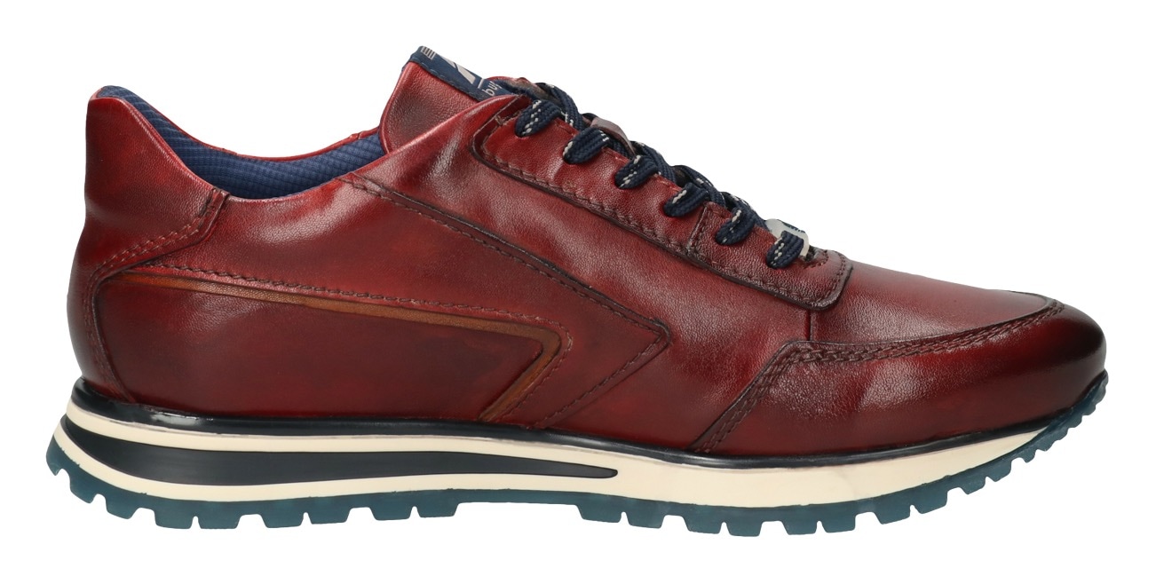 bugatti Sneakers  mit seitlichem Logoprägung, Freizeitschuh, Halbschuh, Schnürschuh