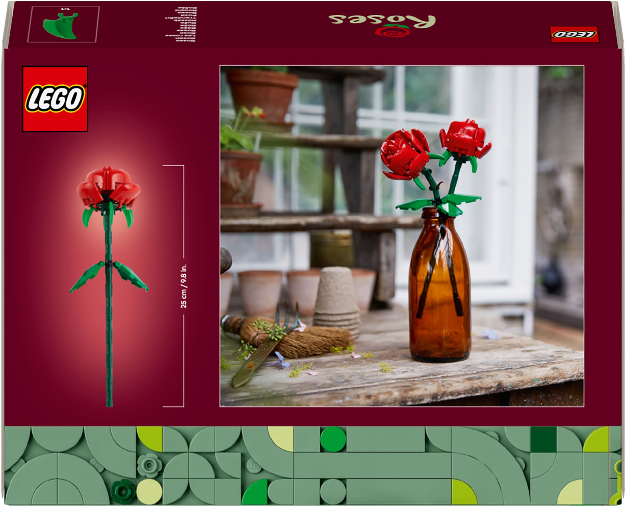 LEGO® Pions de construction »Rosen (40460), Lego Botanicals« Made in Europe