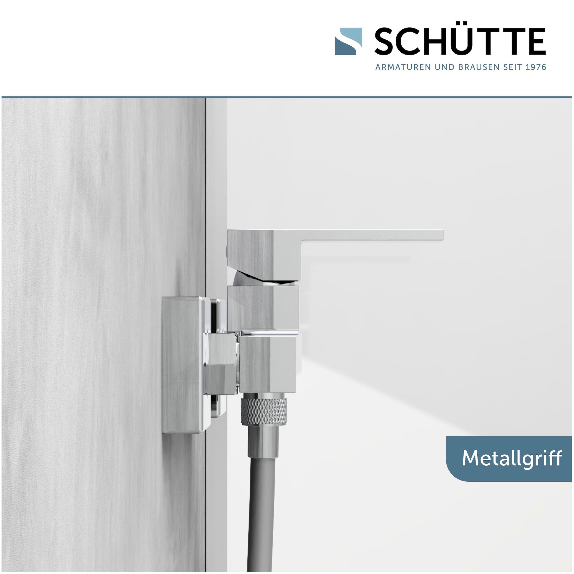 Schütte Duscharmatur »Tokyo« Wasserhahn Bad, Mischbatterie Dusche in Chrom