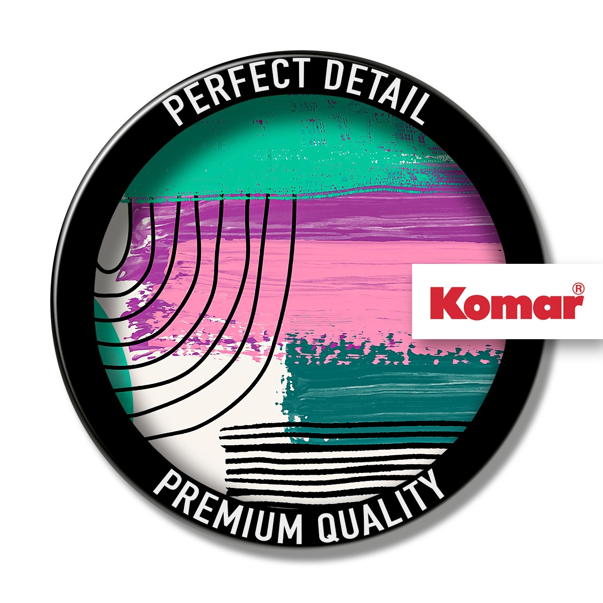 Komar Fototapete »Komar Vlies Fototapete - La Boum  - Grösse 350 x 250 cm« bedruckt glatt