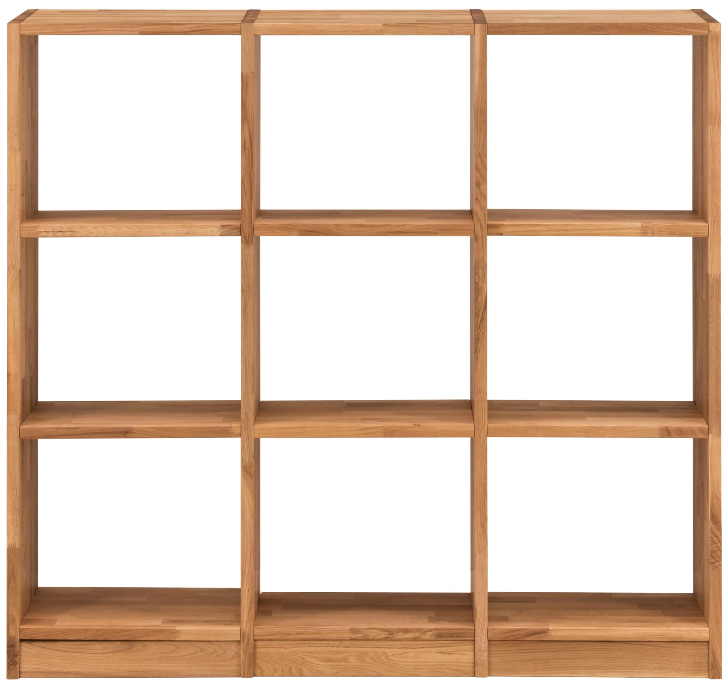 Home affaire Élément d'étagère »Ecko« aus schönem massivem Wildeichenholz, Breite 136 cm