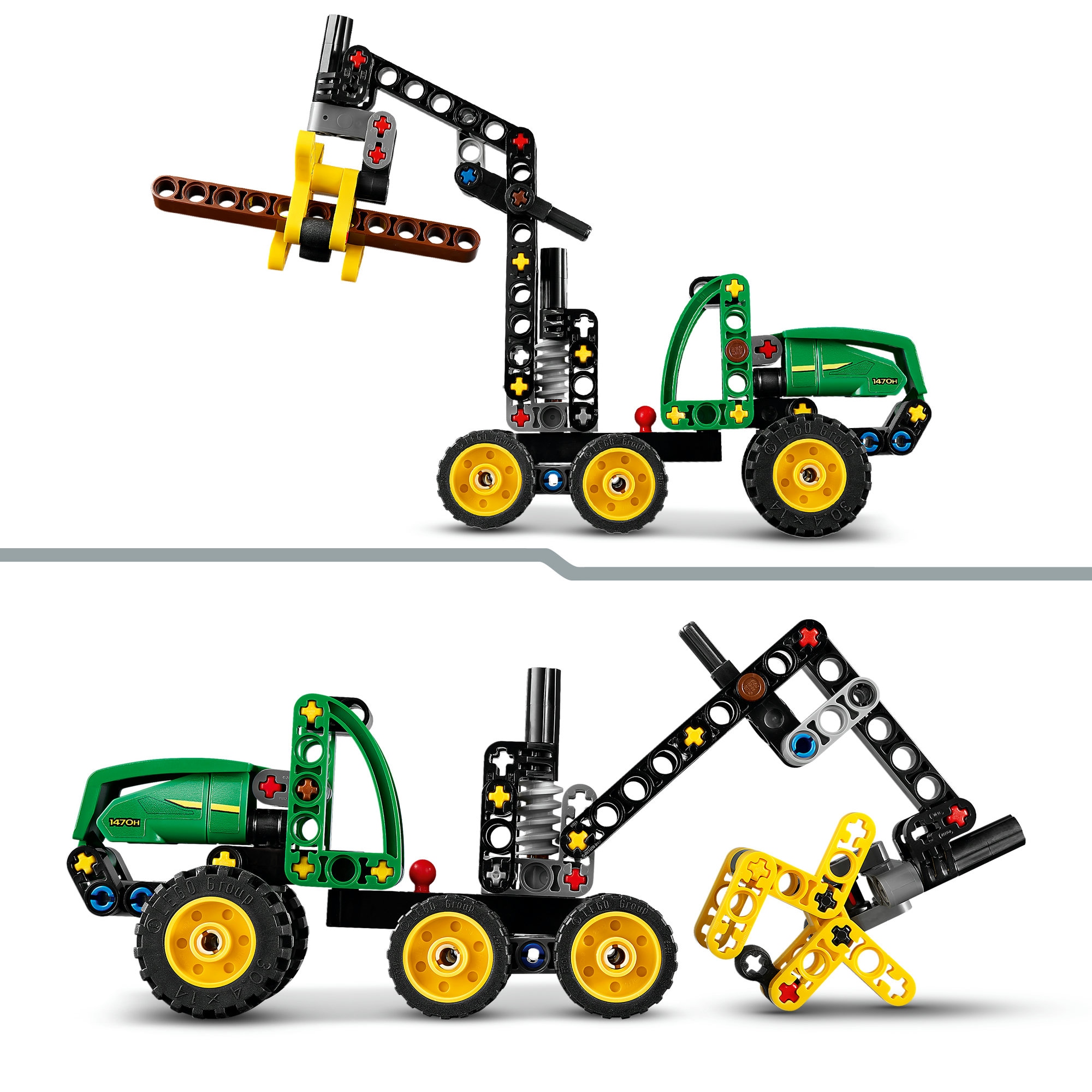 LEGO® Pions de construction »John Deere 1470H Rad-Harvester (42218), LEGO Technic« Made in Europe