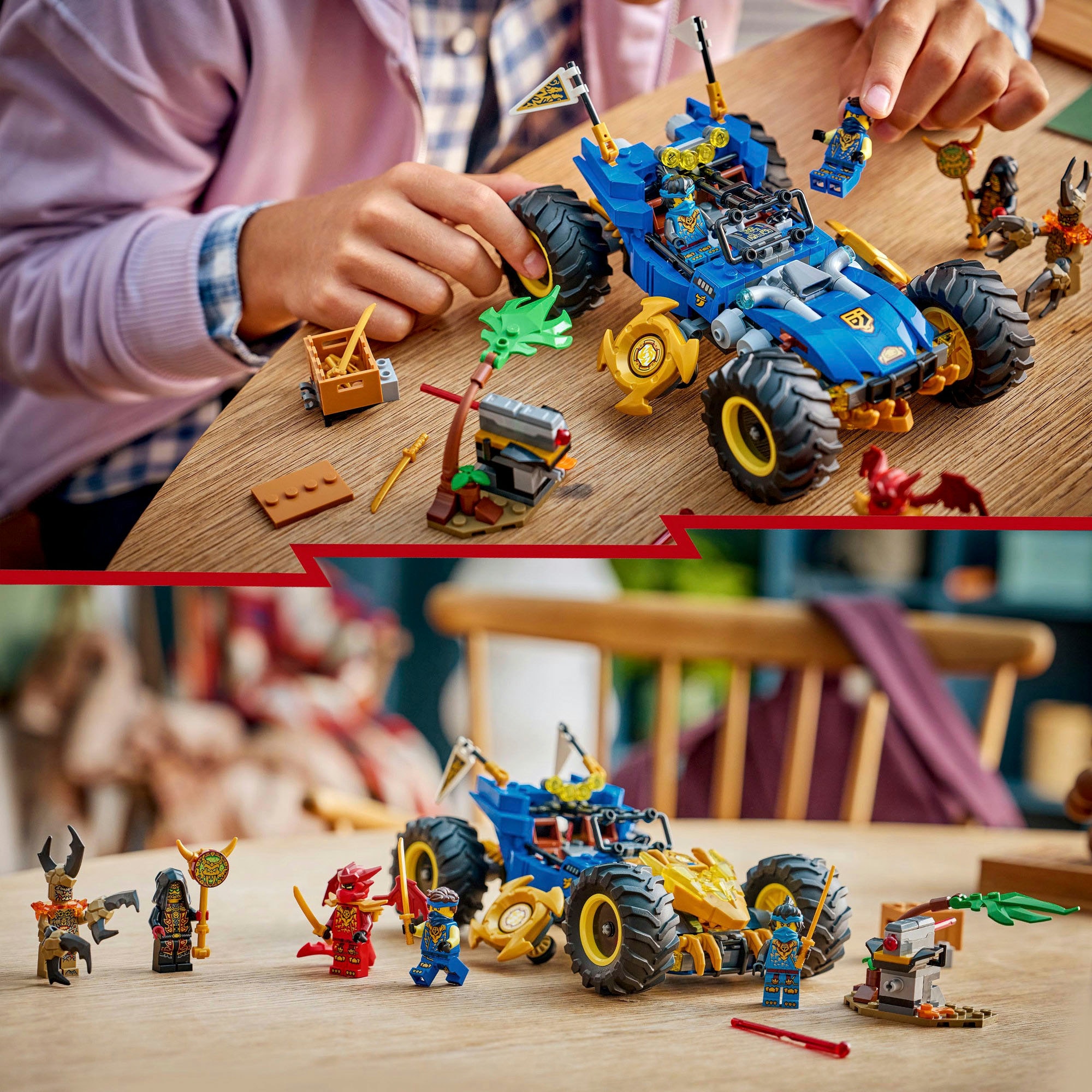 LEGO® Pions de construction »Jays Transformationsflitzer (71856), LEGO Ninjago« Made in Europe