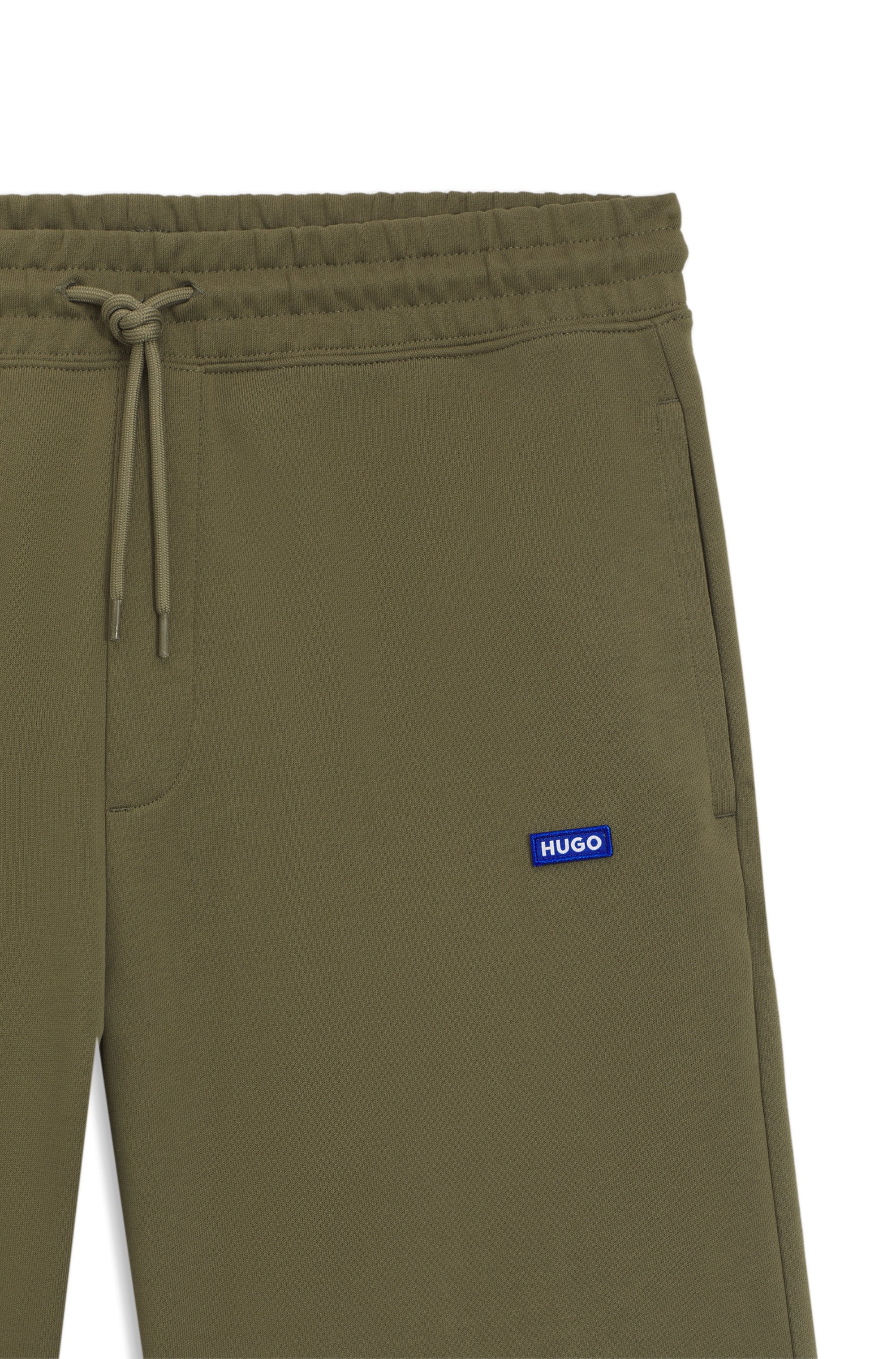 HUGO Blue Sweatshorts »Nasensio«  mit Markenlabel