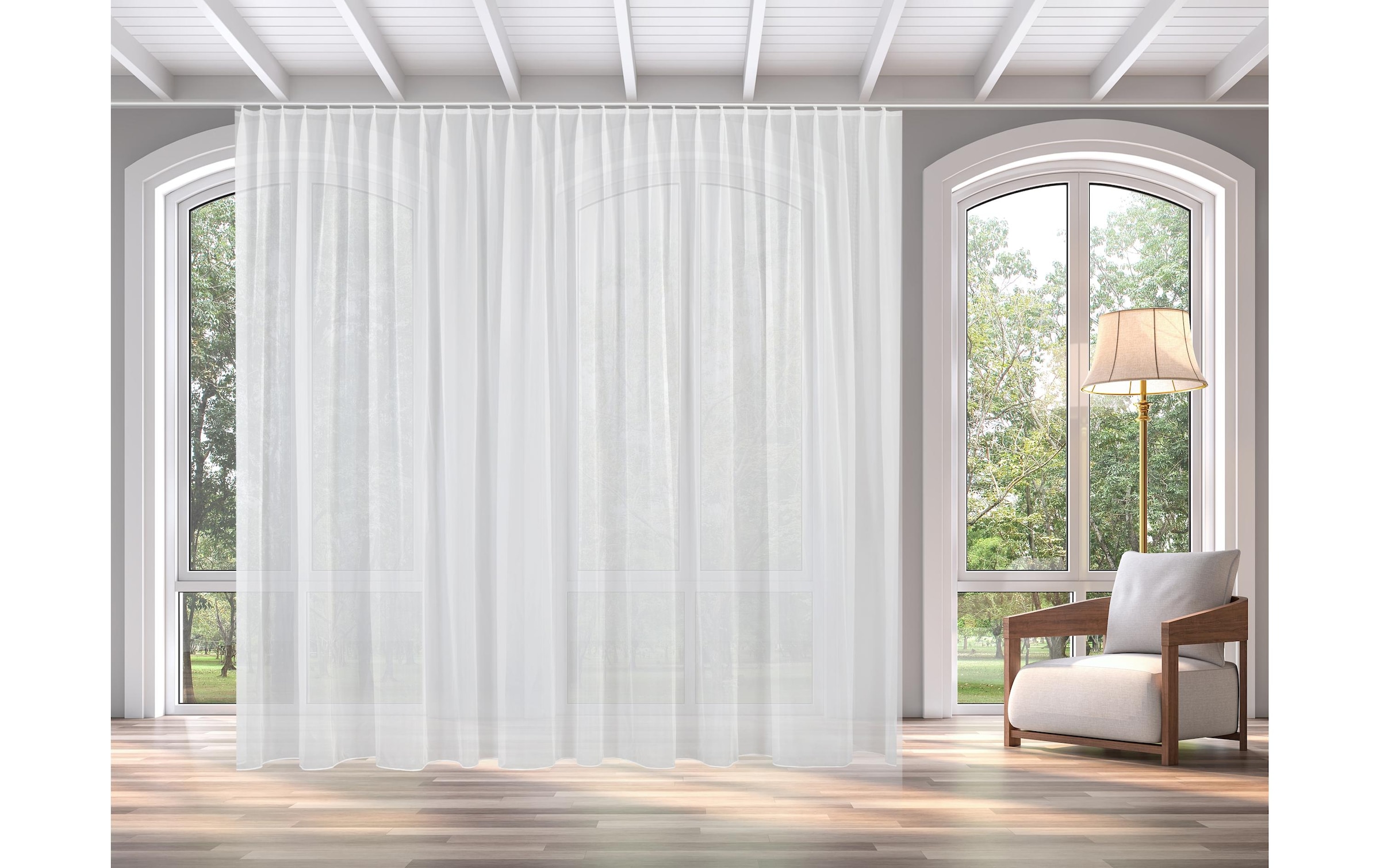   Vorhang »Casa Leon mit Faltenband 300 cm x 245 cm« Faltenband 1 Stk. tlg.