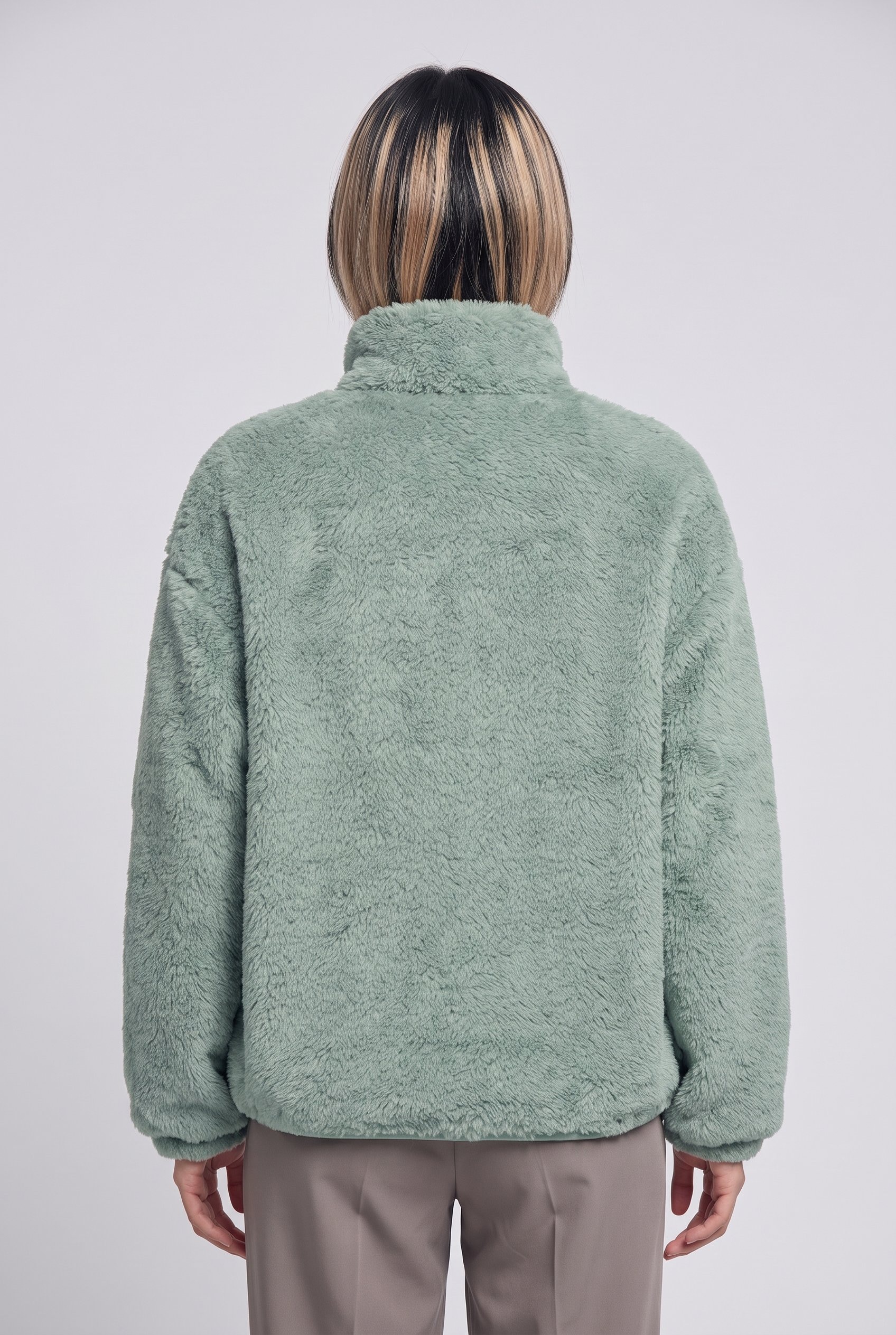 ONLY Veste en peluche »ONLCONTACT LIFE OVERSIZED CC OTW« sans capuche fibre synthétique