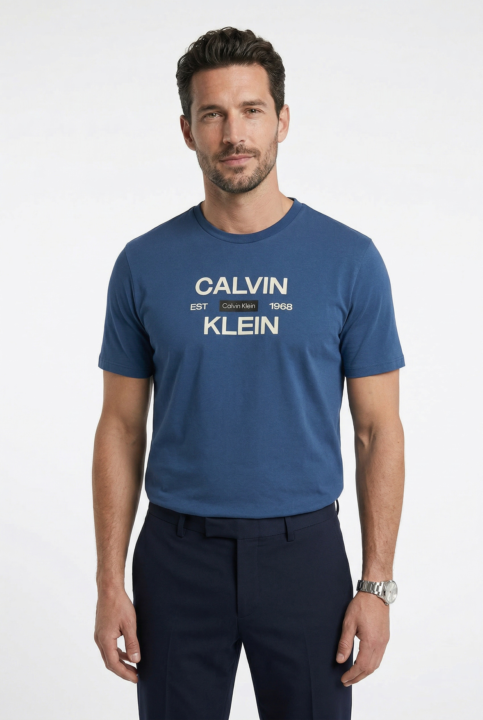 Calvin Klein Jeans T-Shirt »CALVINKLEIN STACK GRAP« Regular fit mit Print