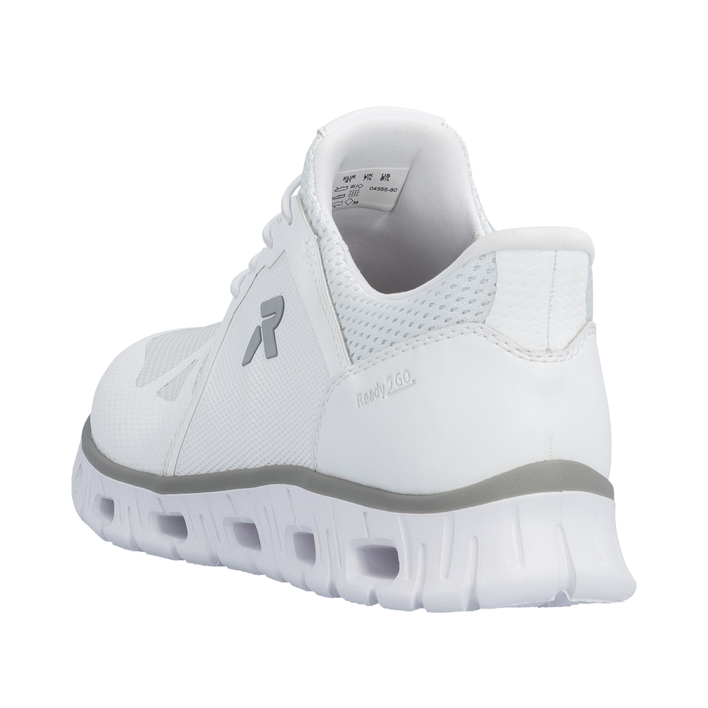 Rieker Baskets slip-on »Ready2GO«  chaussure à enfiler, sneaker décontracté avec élastique et bordure douce en peau d’agneau