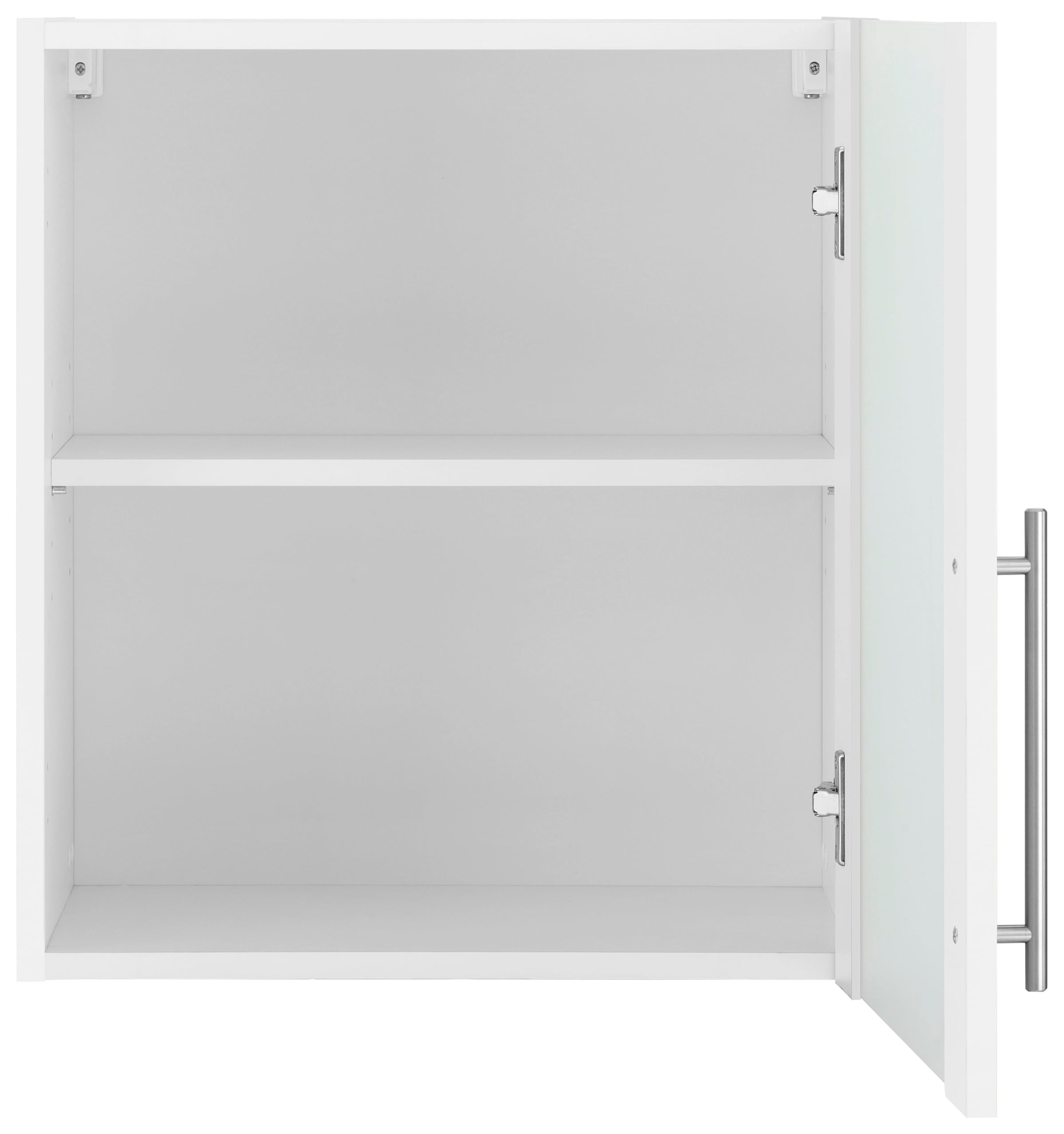 wiho Küchen Glashängeschrank »Cali, TOPSELLER« Front mit Glaseinsatz