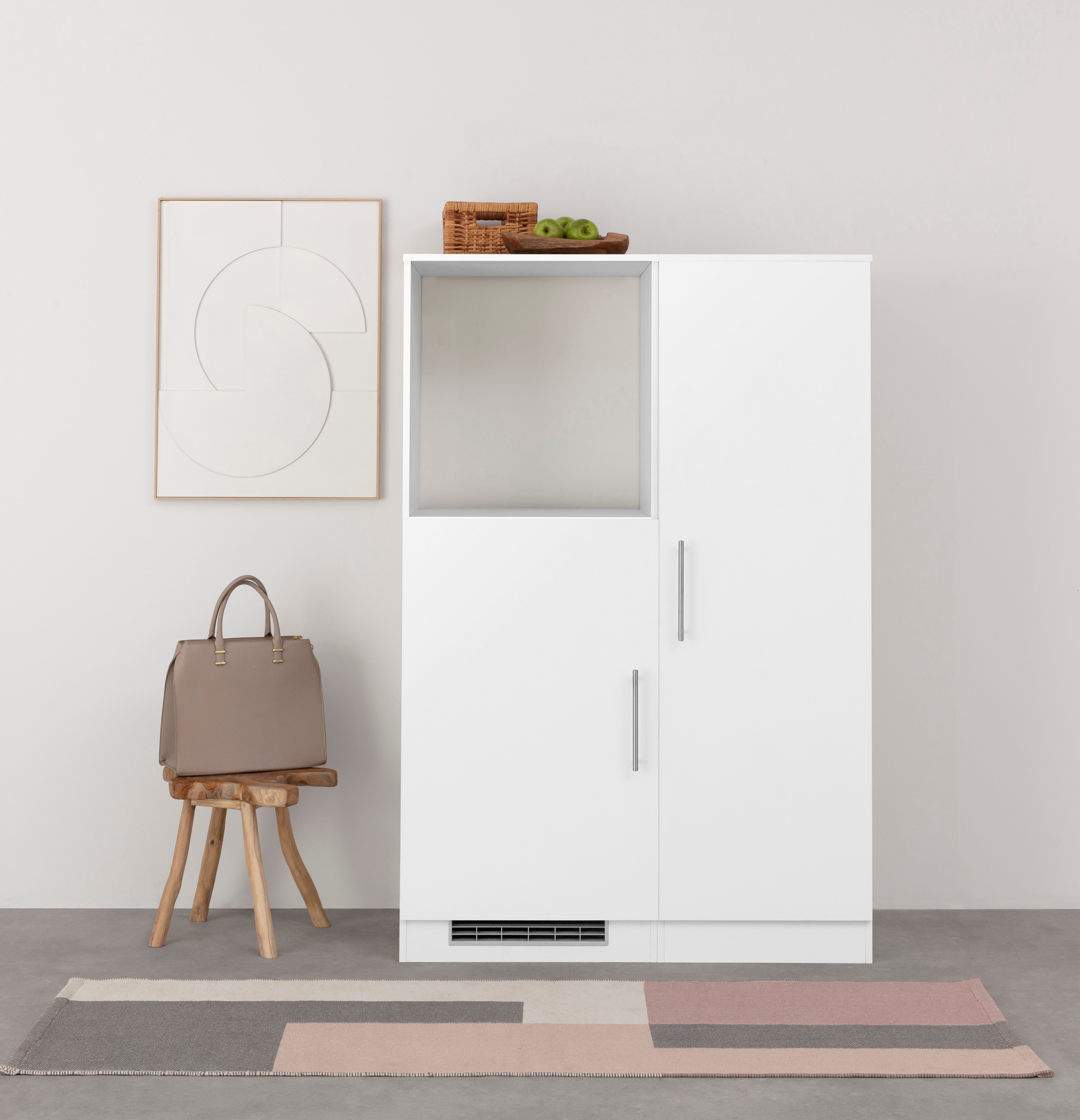 wiho Küchen Küche »"Cali"« Back-/Kühlmodul, wahlweise mit E-Geräten, Breite 110 cm