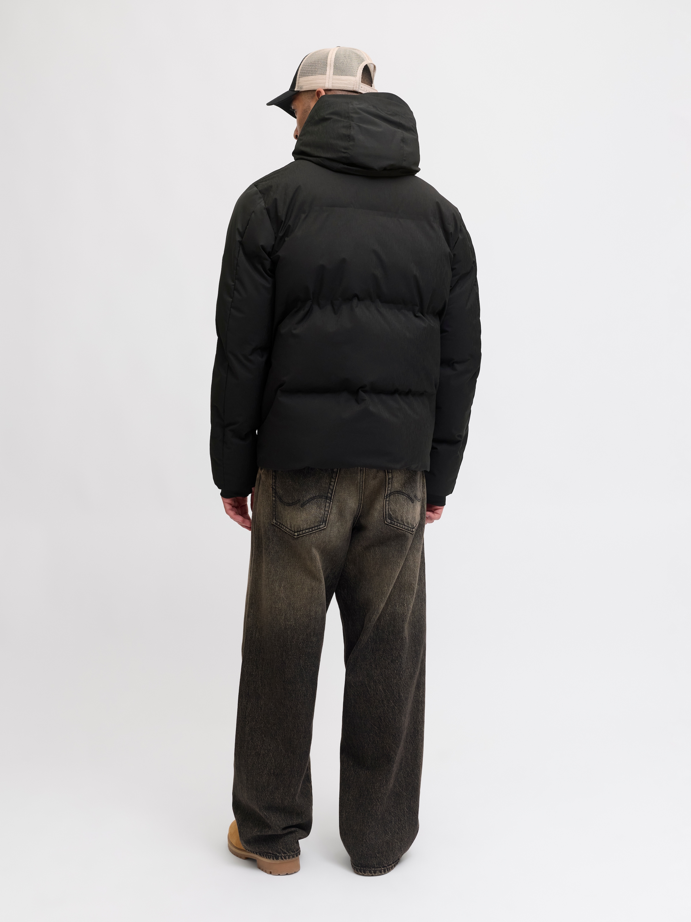 Jack & Jones Veste matelassée »JCOFUSION TECHNICAL PUFFER JACKET SN« avec capuche