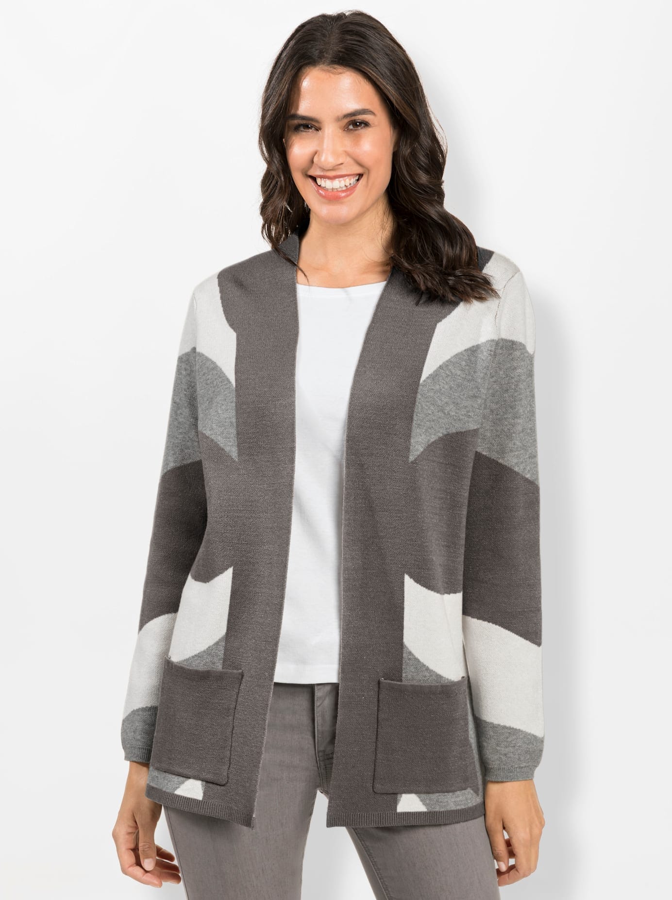 Inspirationen Cardigan jacquard