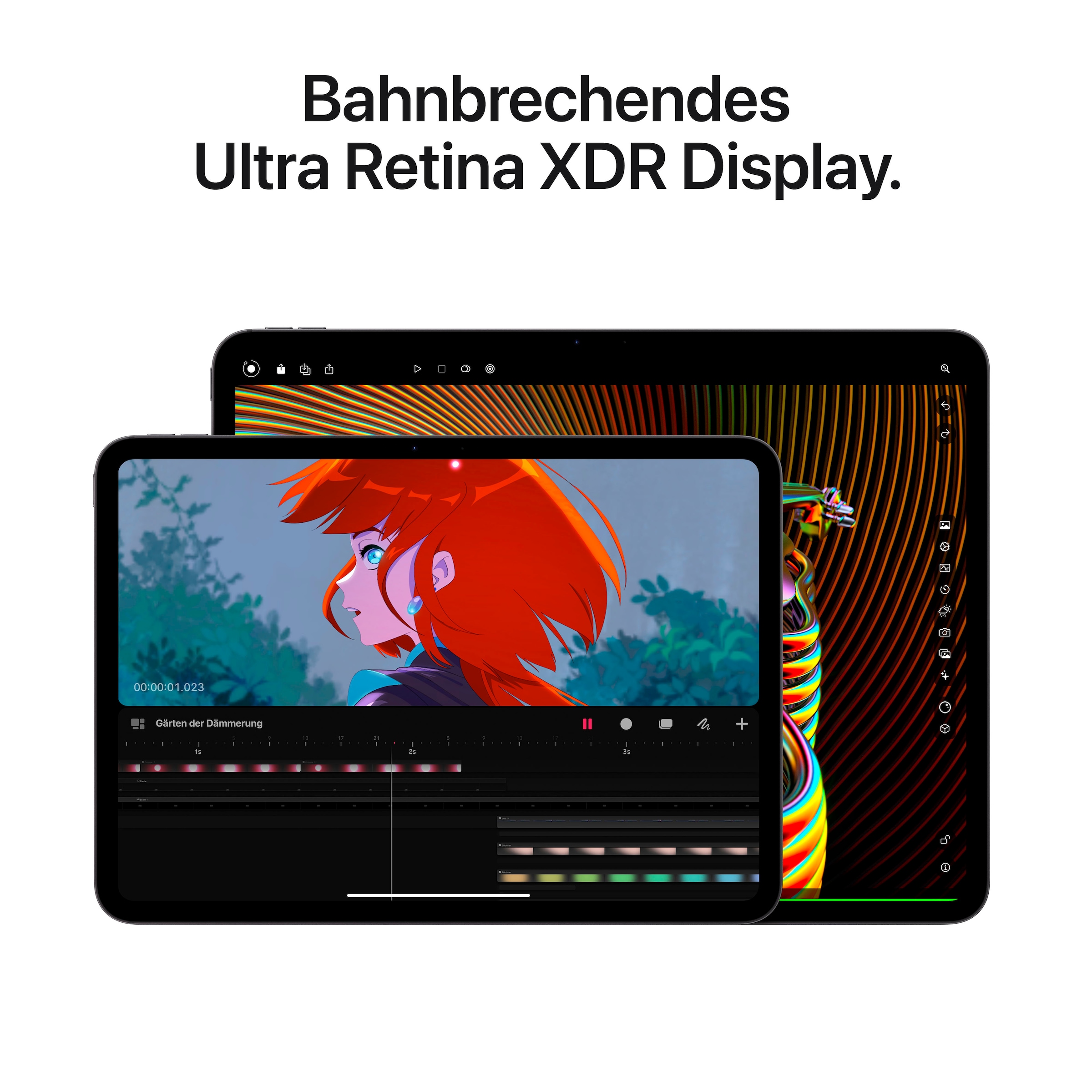 Apple Tablet »11" iPad Pro WiFi + Cellular 2TB« (28,22 cm / 11,1 ″) iPadOS 2.000 GB 5G )
