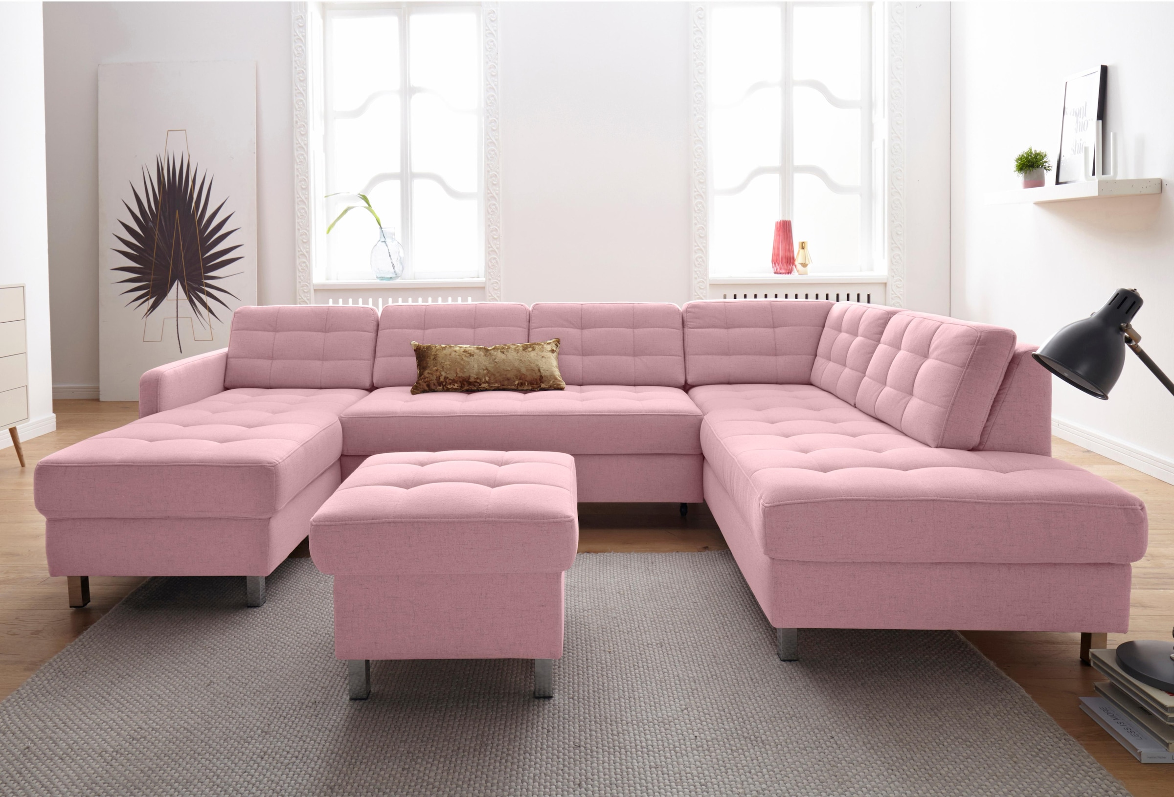 sit&more Paysage de salon »Picasso U-Form« wahlweise mit Bettfunktion und Bettkasten