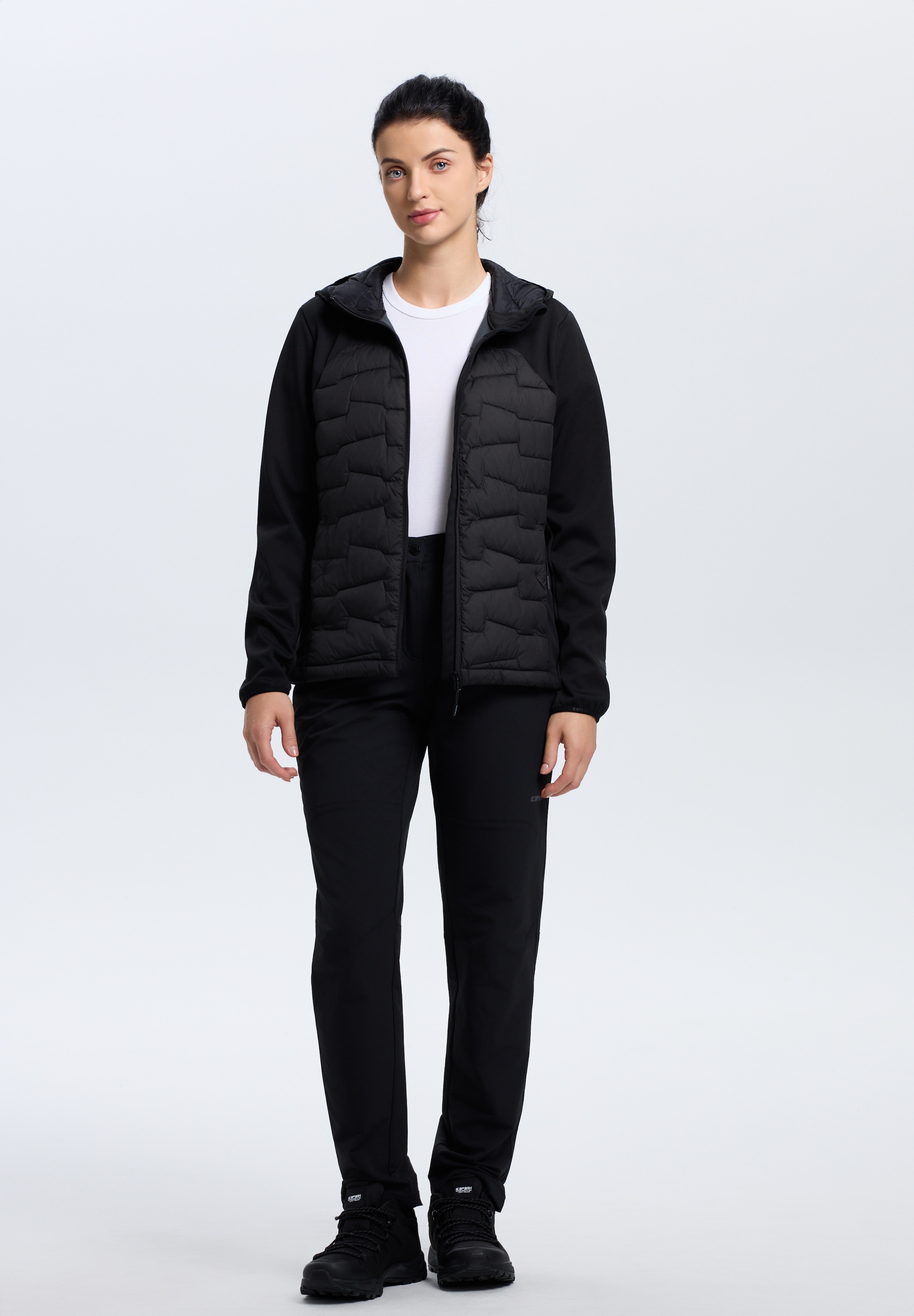 Icepeak Veste softshell »BURLISON« für Erwachsene, wasserabweisend, atmungsaktiv, Wassersäule 10000