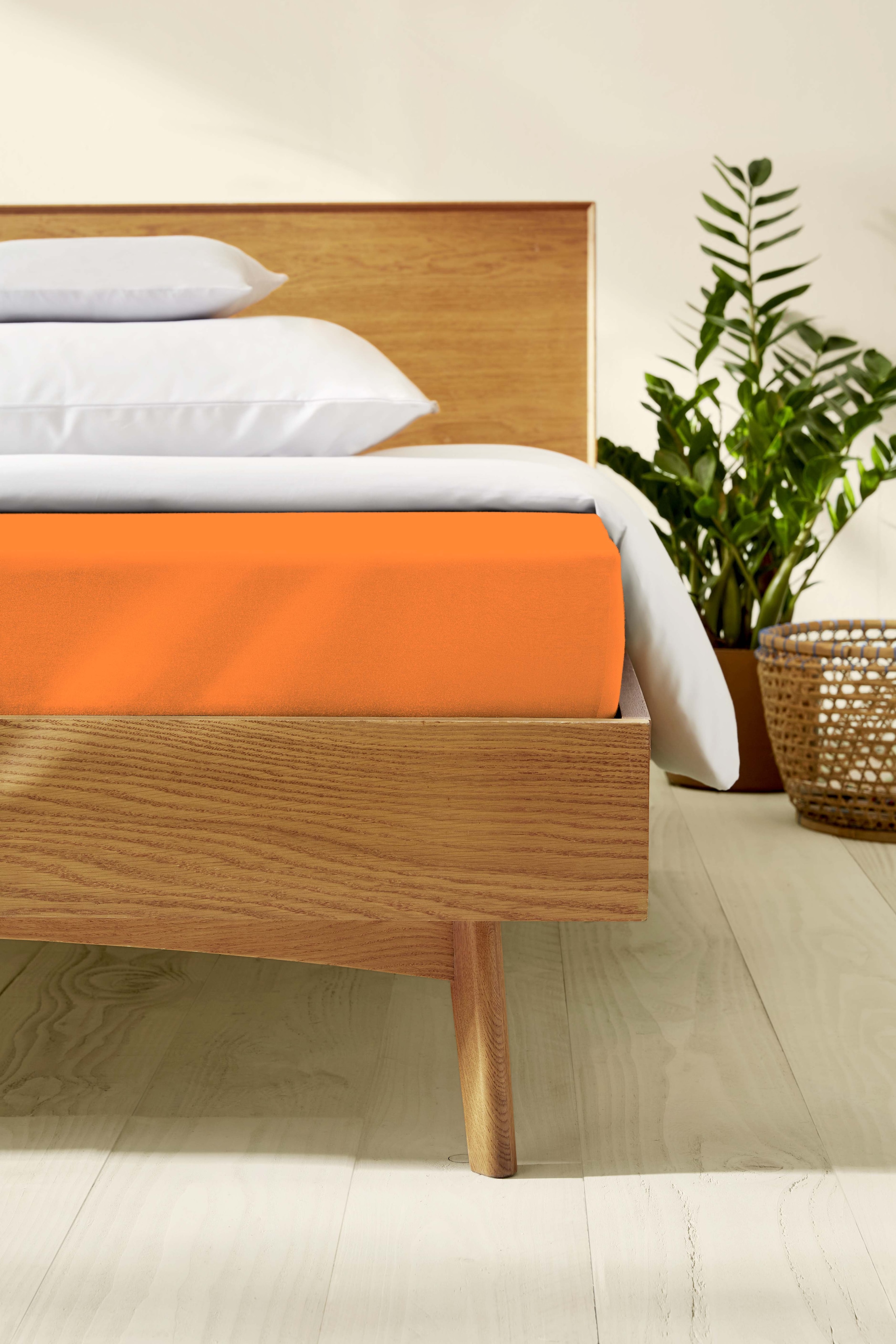 Kaeppel Spannbettlaken »Single Jersey Mako Elasthan« aus 97% Baumwolle und 3% Elasthan