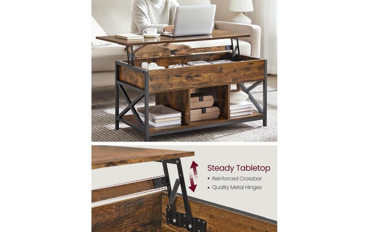 VASAGLE Couchtisch »Industrial 50 x 49 cm«