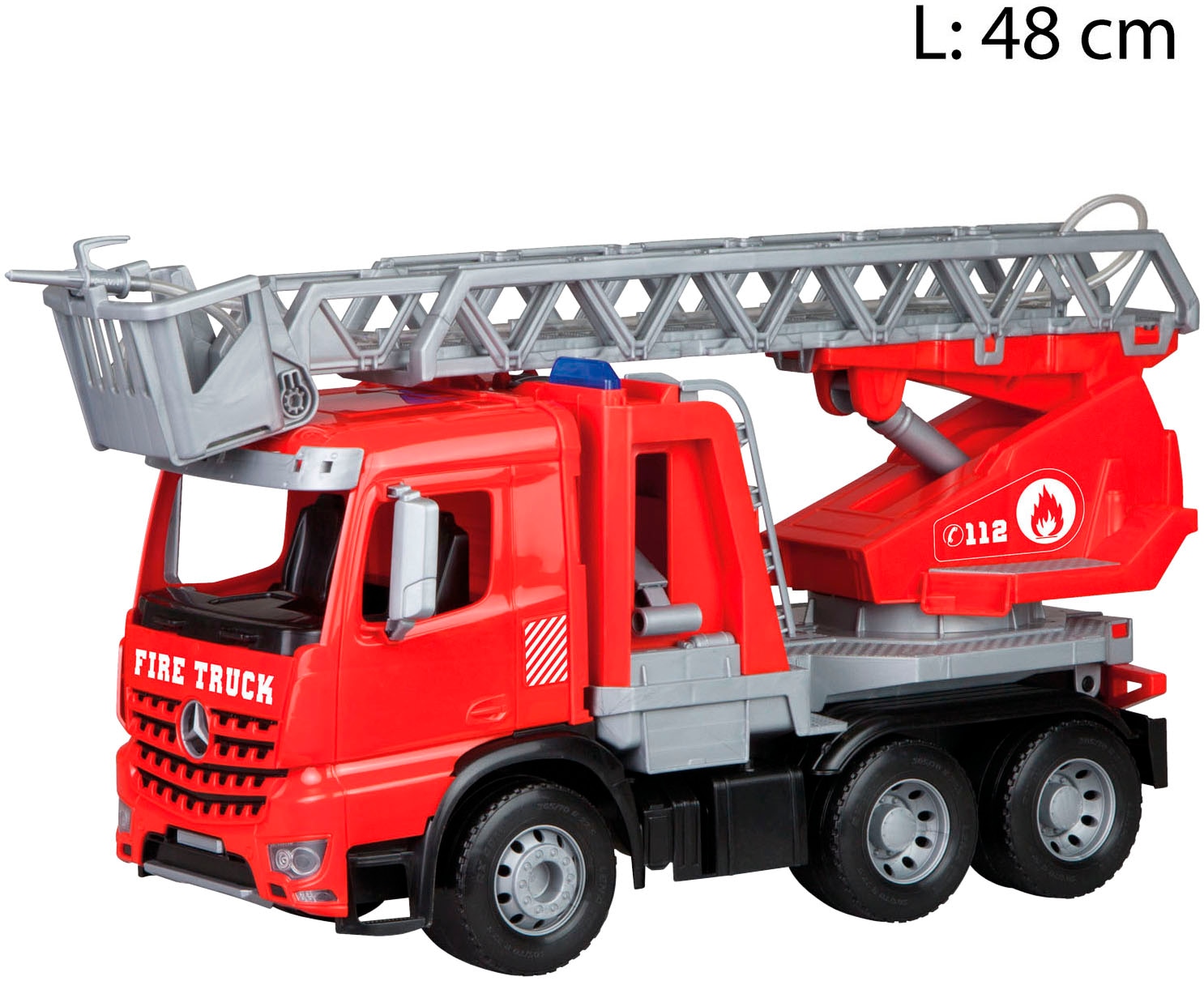 Lena® Spielzeug-Feuerwehr »Worxx, Leiterfeuerwehr Mercedes Arocs« Made in Europe
